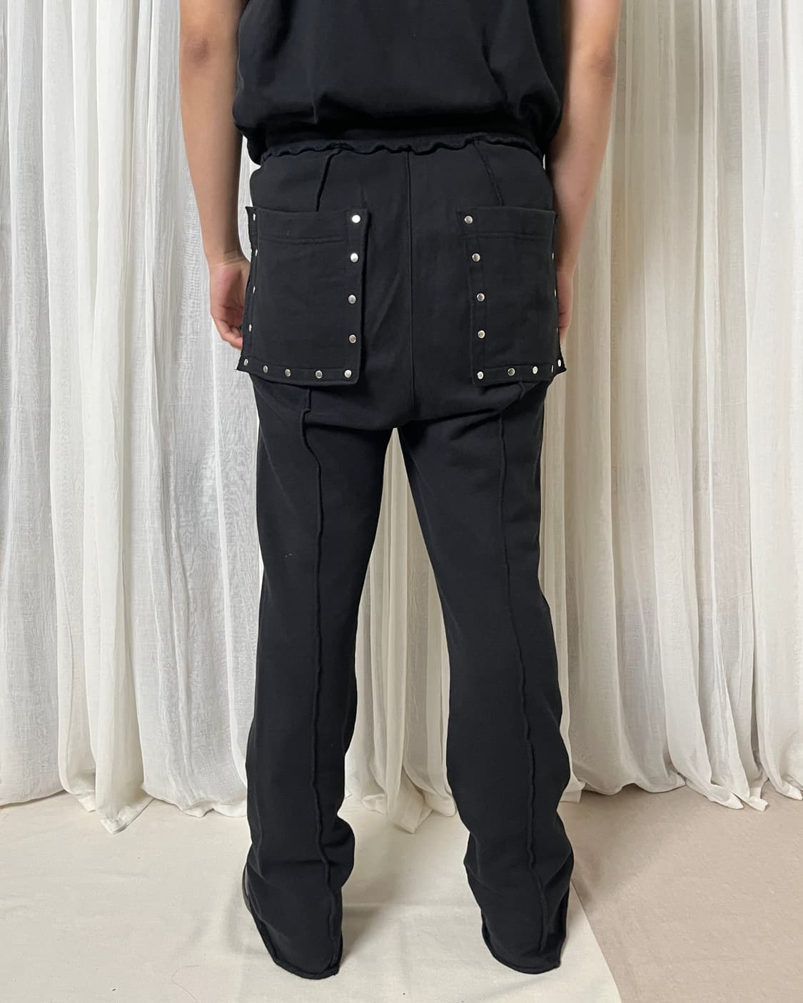 Nvrfrgt 스터드 플레어 라운지팬츠 네버포겟 트랙팬츠 상품이미지8