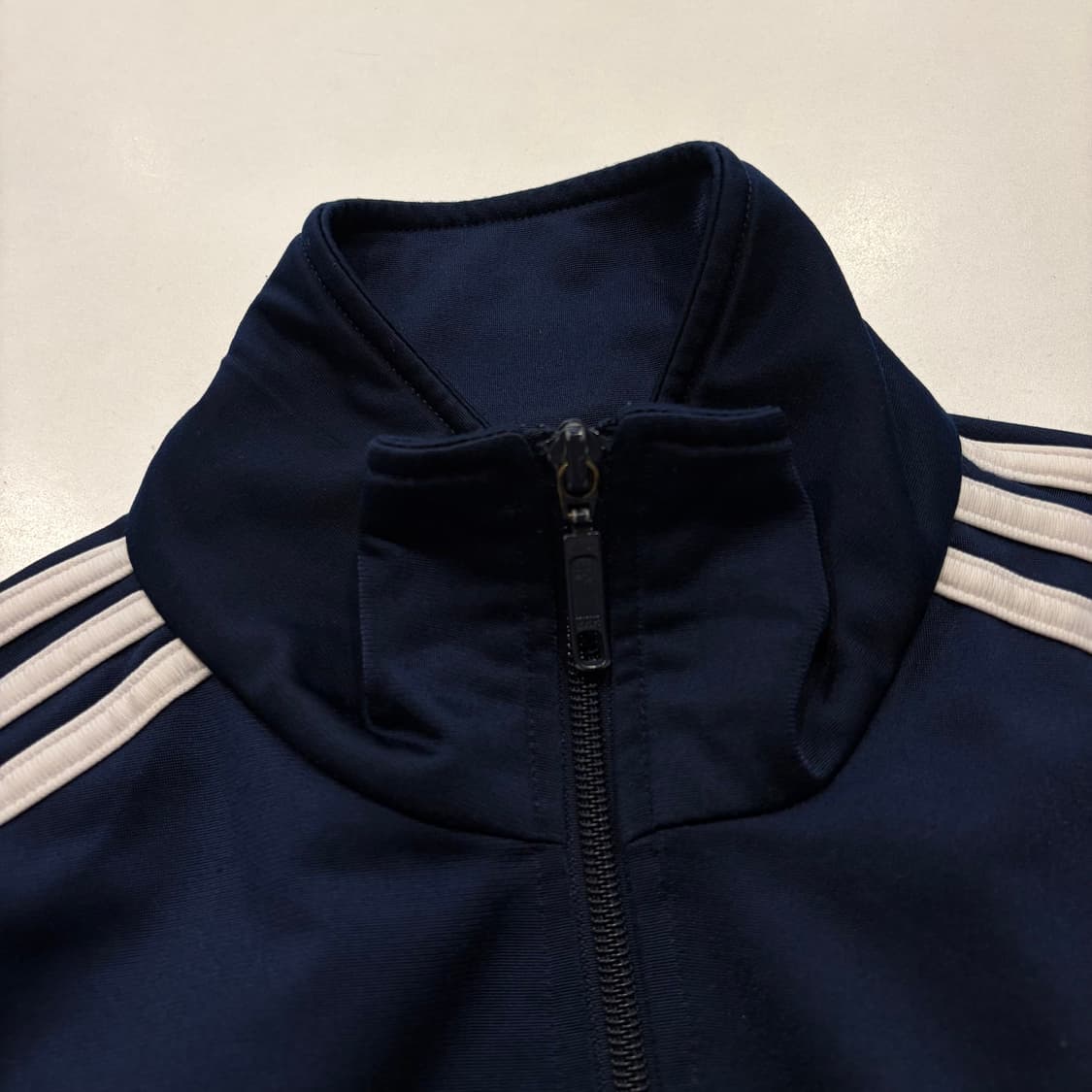 [100] 12s 아디다스 파이어버드 네이비 삼선 트랙탑 져지 D853 상품이미지4