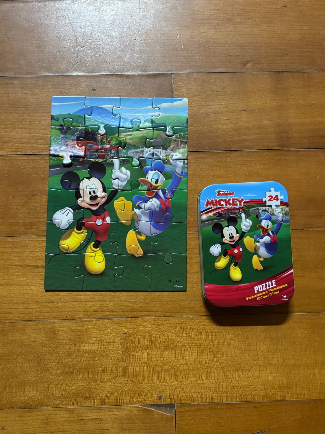 디즈니 미키마우스 도날드덕 퍼즐 인테리어 소품 상품이미지1