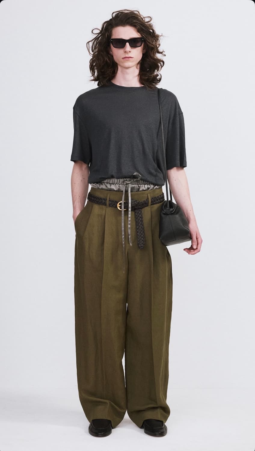 렉토 시그니쳐 위빙 벨트 다크 초콜렛 상품이미지7