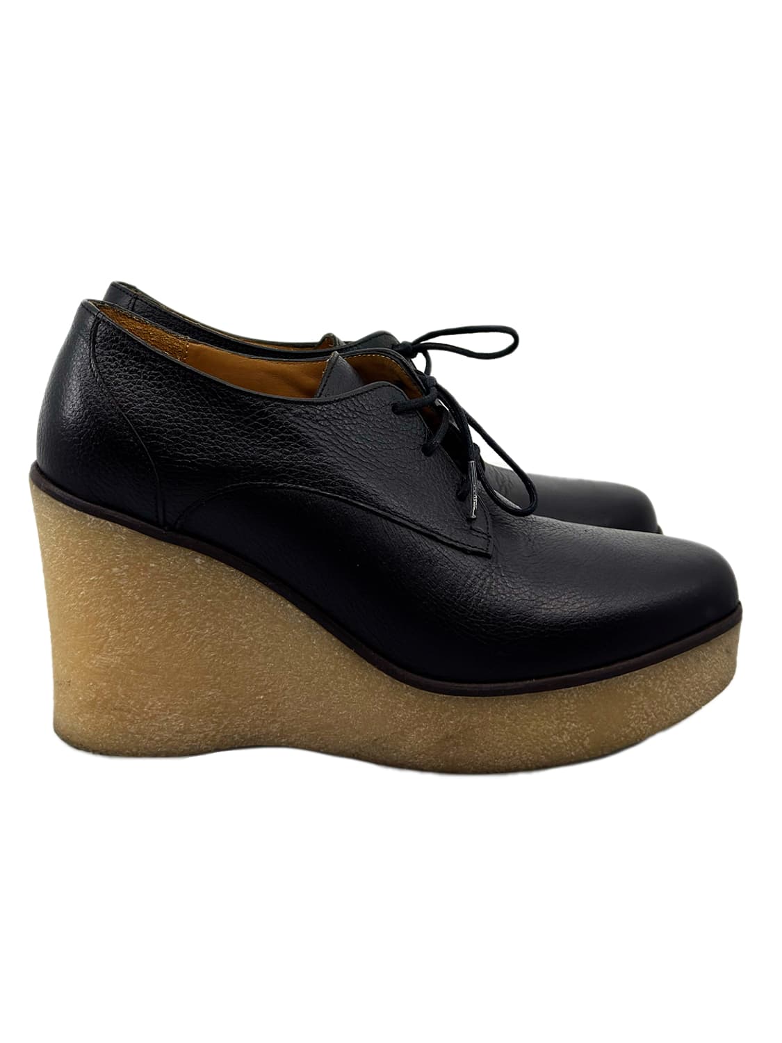 Agnes b. Leather Wedge Lace-Up Derby/ 38 상품이미지3