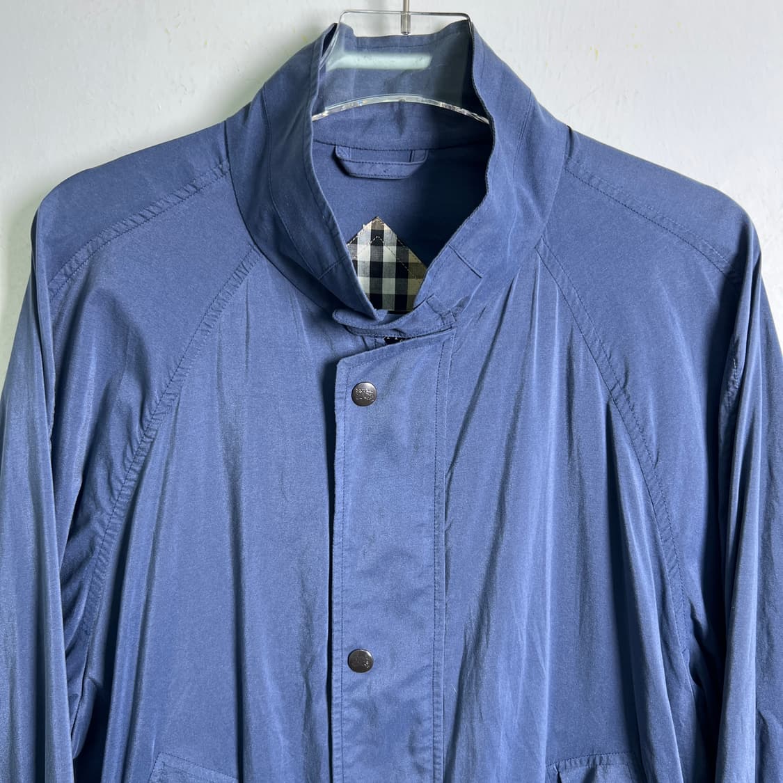 버버리 네이비 해링턴 블루종 자켓  상품이미지4