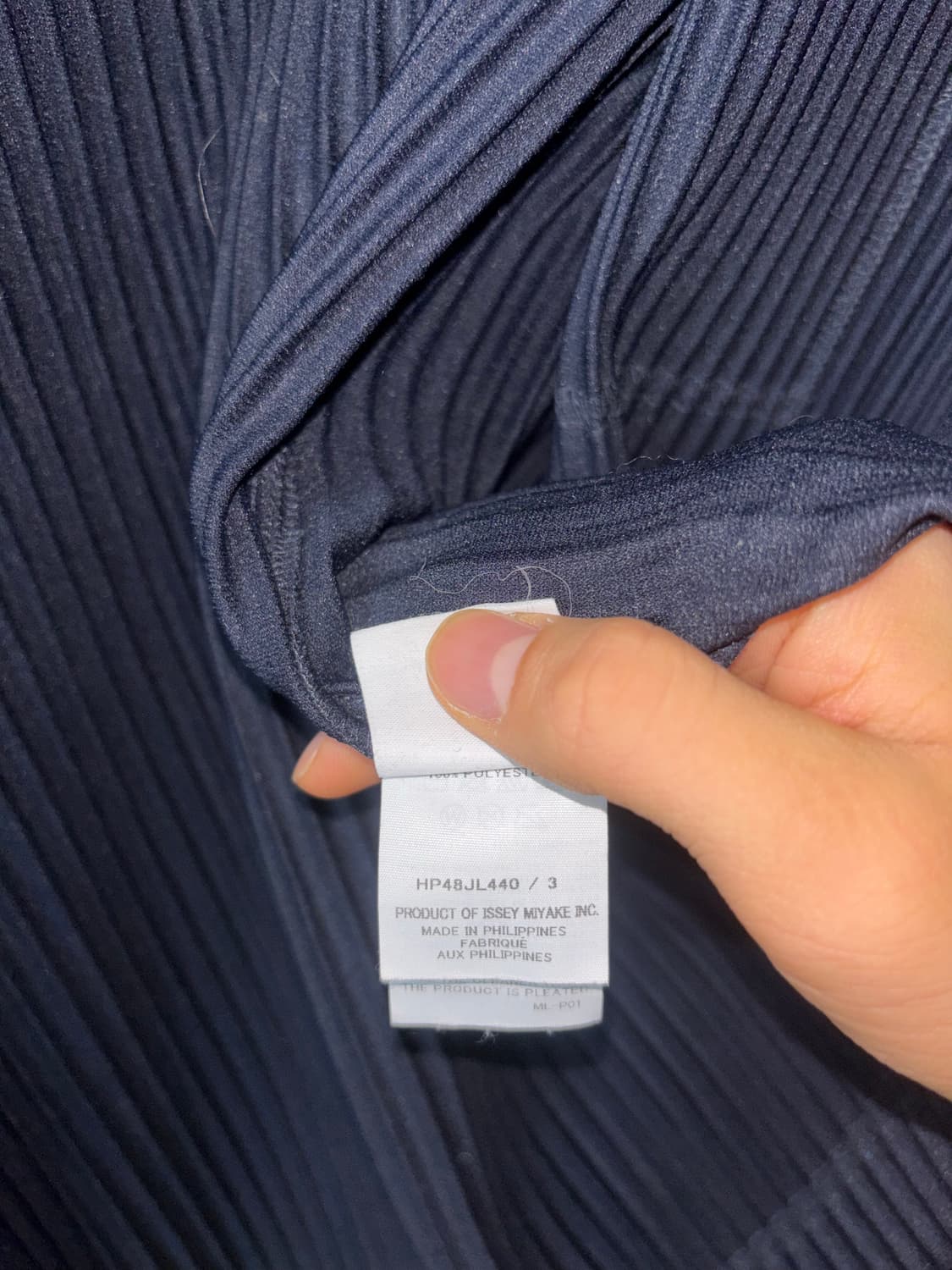 이세이미야케 옴므 집업 상품이미지4