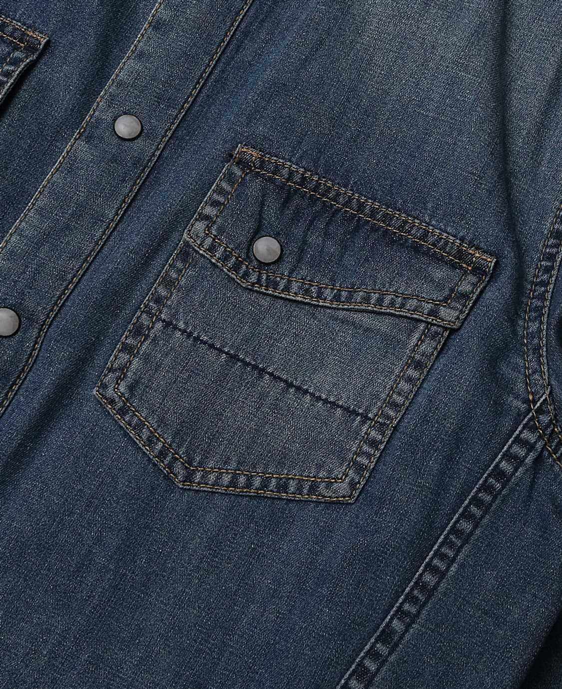 아르마니 익스체인지 [Armani Exchange] 데님 웨스턴 셔츠 상품이미지3