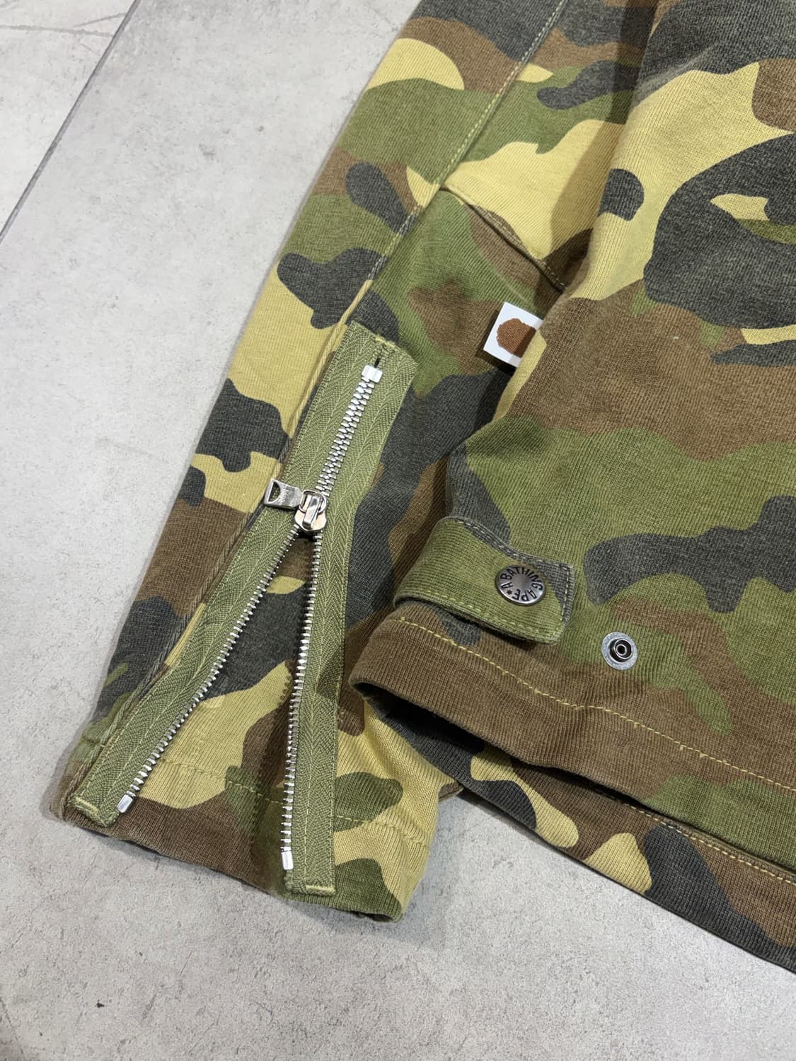 00s 베이프 아카이브 헤비코튼 라이더 자켓 상품이미지6