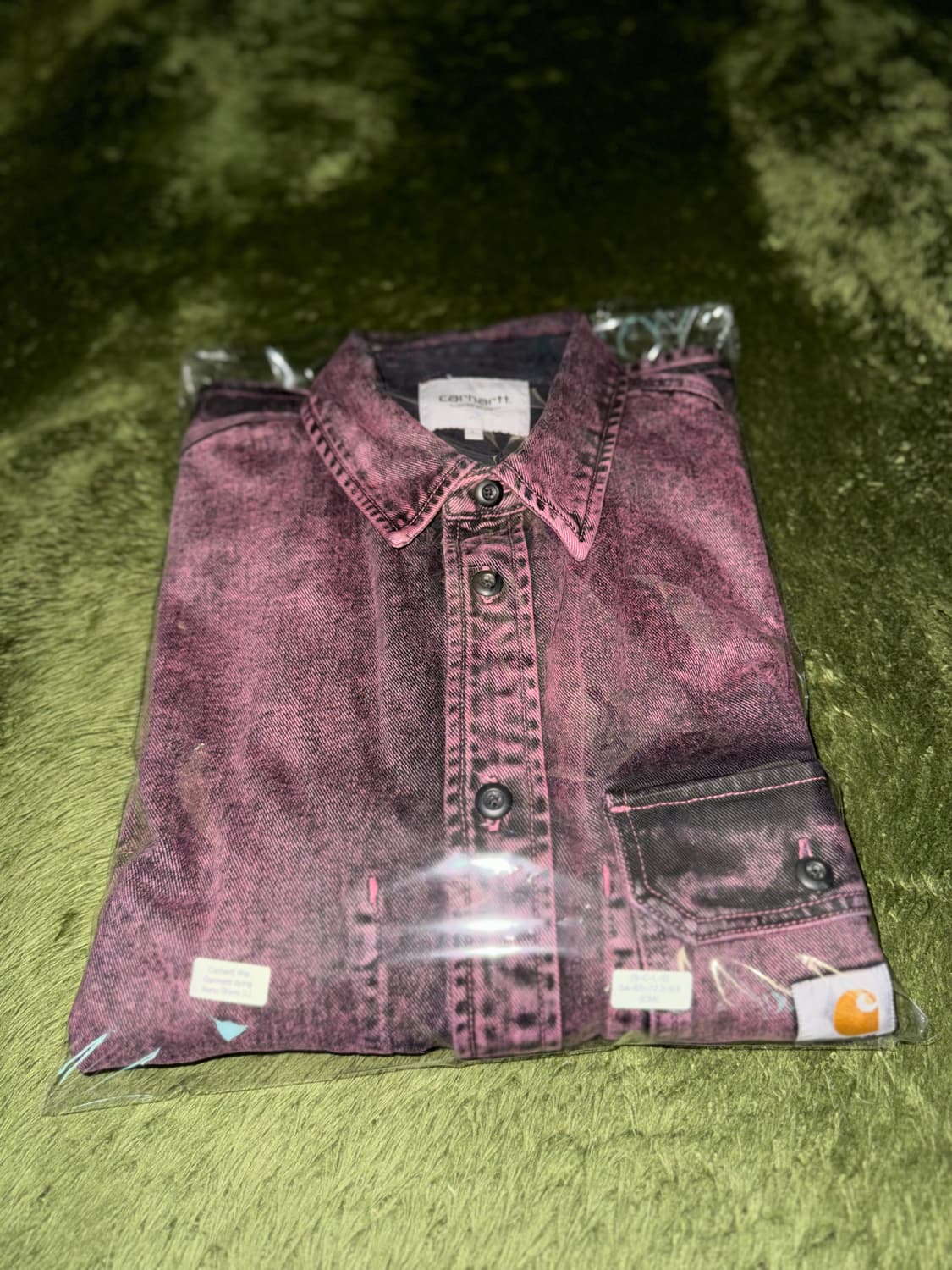 [L] 칼하트 WIP RENO 레노 워시드 셔츠 자켓 상품이미지10