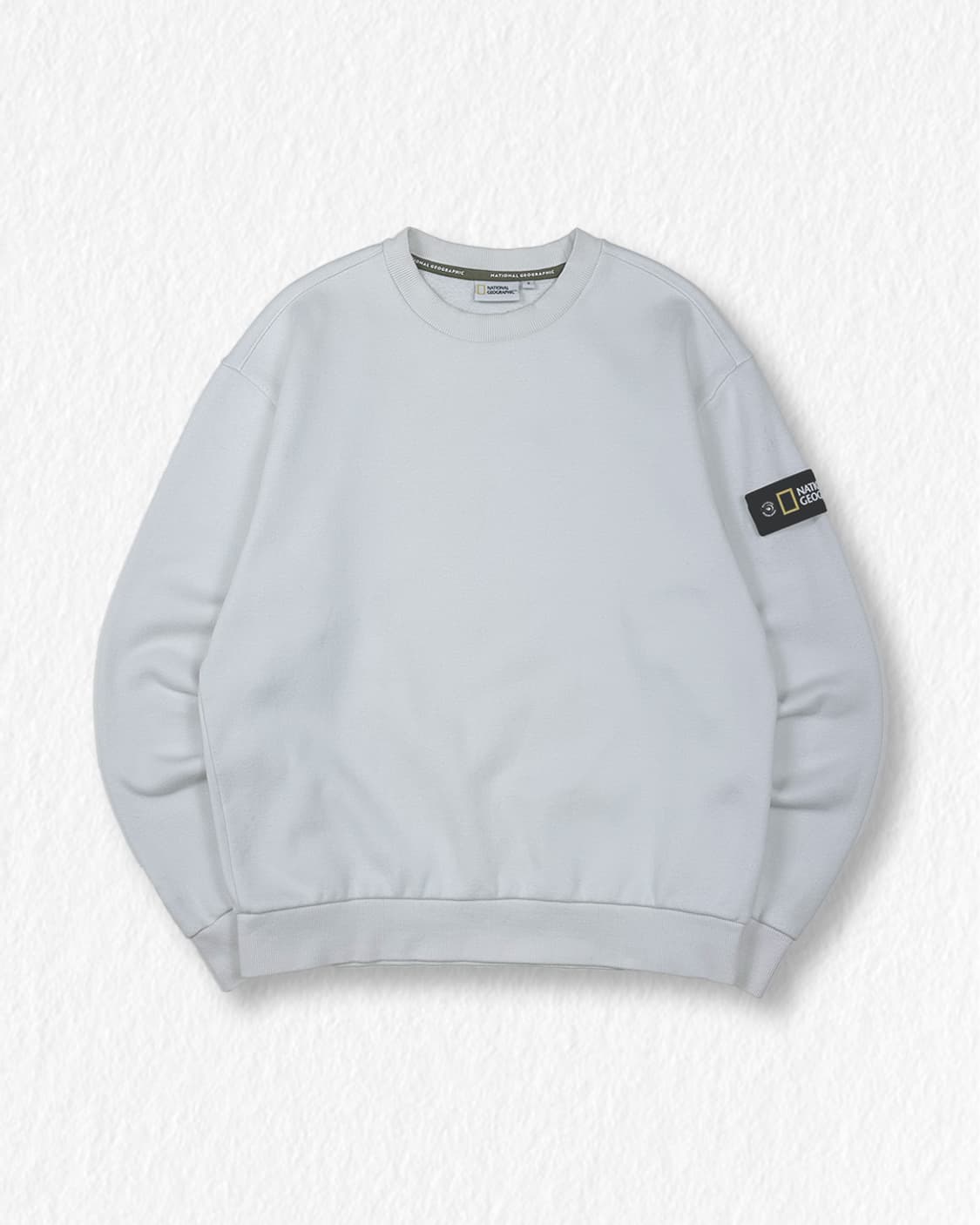 내셔널지오그래픽 맨투맨 화이트 상품이미지1