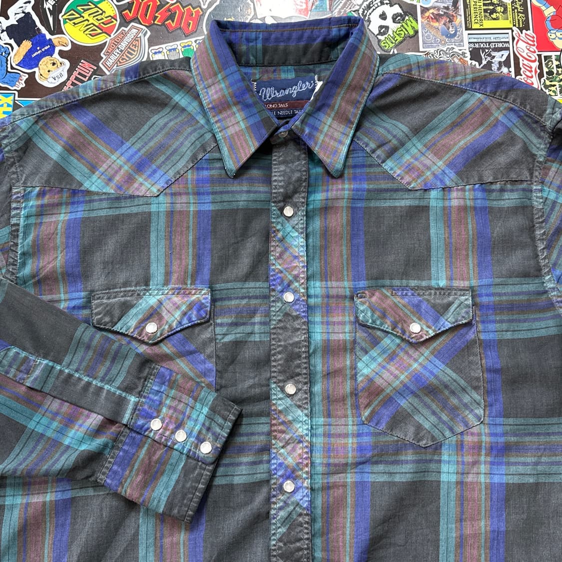 90s 랭글러 웨스턴 셔츠 XL~XXL 상품이미지1