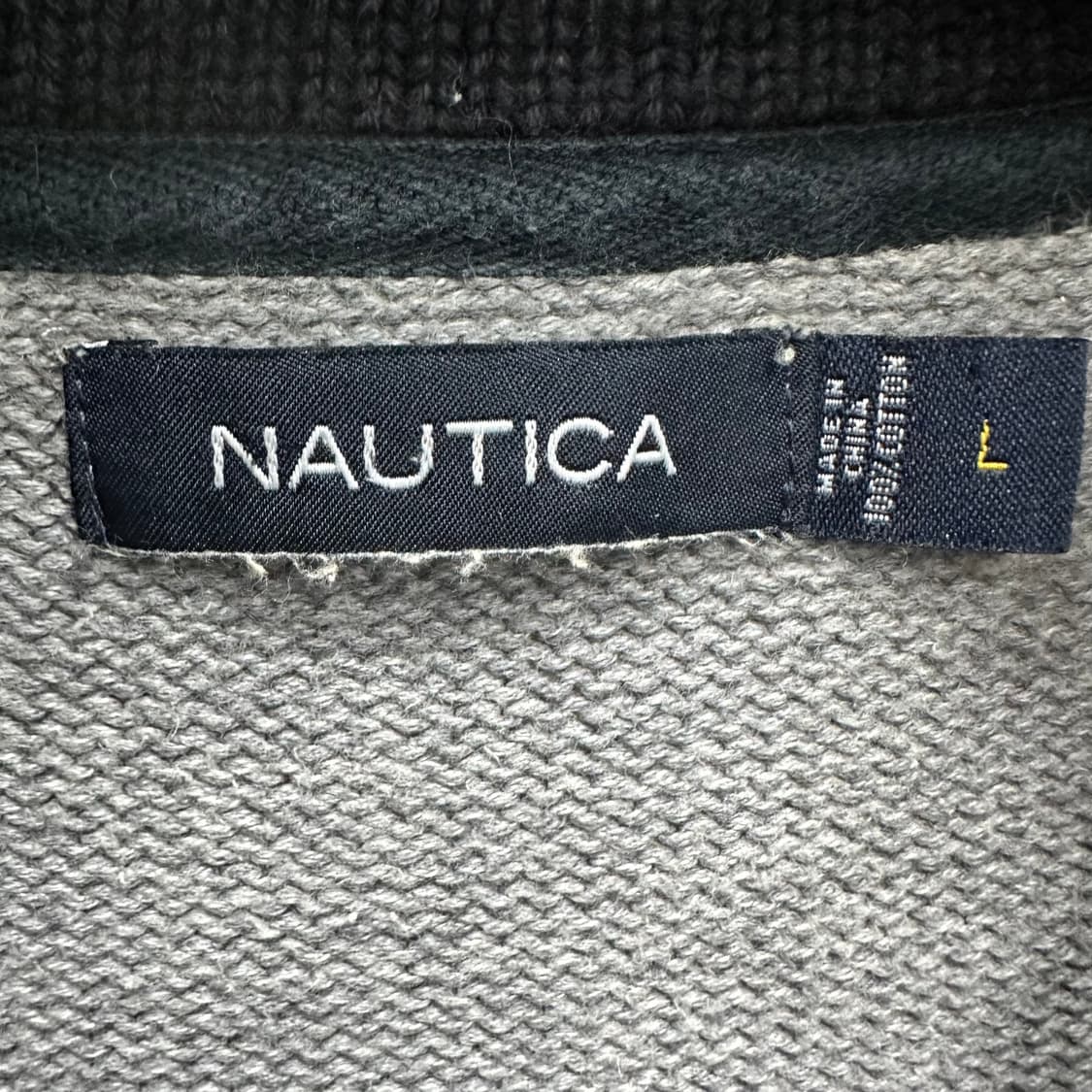 100 노티카 남자 루즈핏 니트집업 상품이미지3