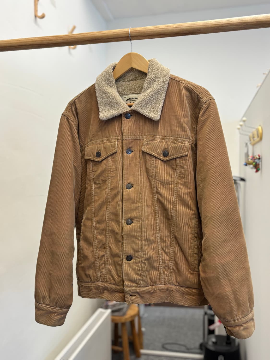Polo ralph laulen coduroy sherpa jacket 상품이미지1