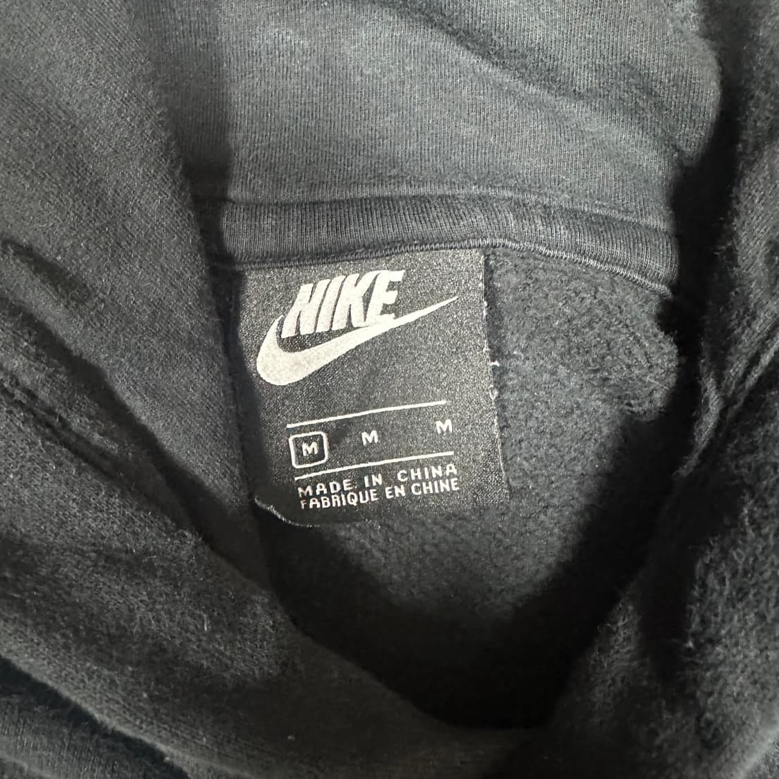 ✨ (바배) 나이키 블랙 후드티  상품이미지3