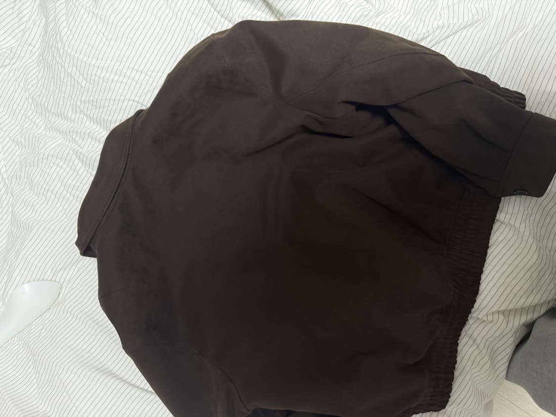 쿠어 페이크 스웨이드 스윙 탑 자켓 상품이미지5