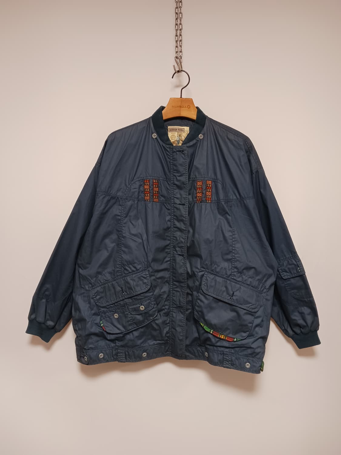 유럽빈티지 워크웨어 블루종자켓 상품이미지1