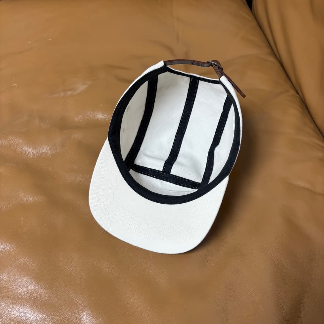 Supreme 슈프림 24ss 워시드 치노 트윌 내츄럴 캠프캡 모자 상품이미지7