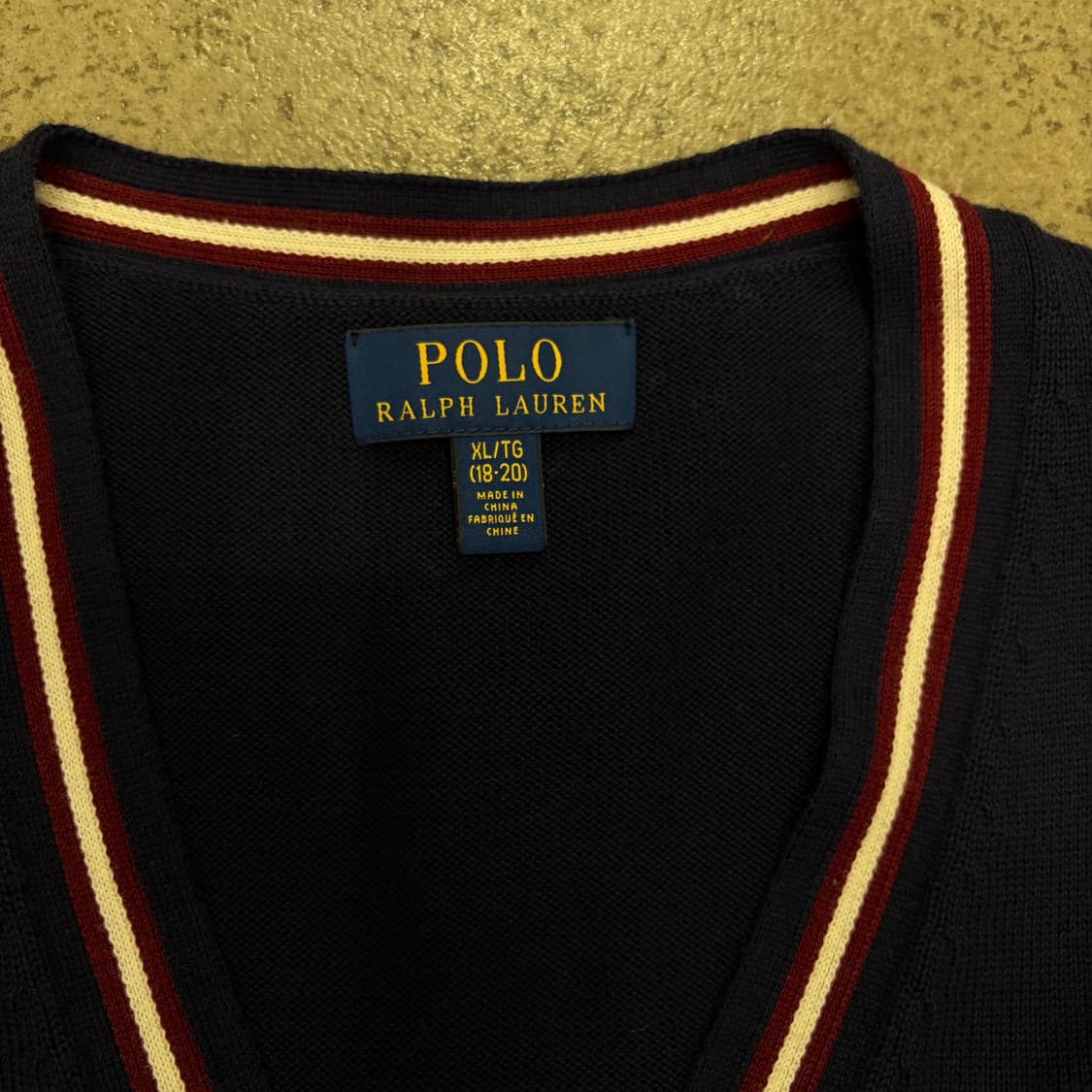 폴로 니트 가디건 상품이미지4