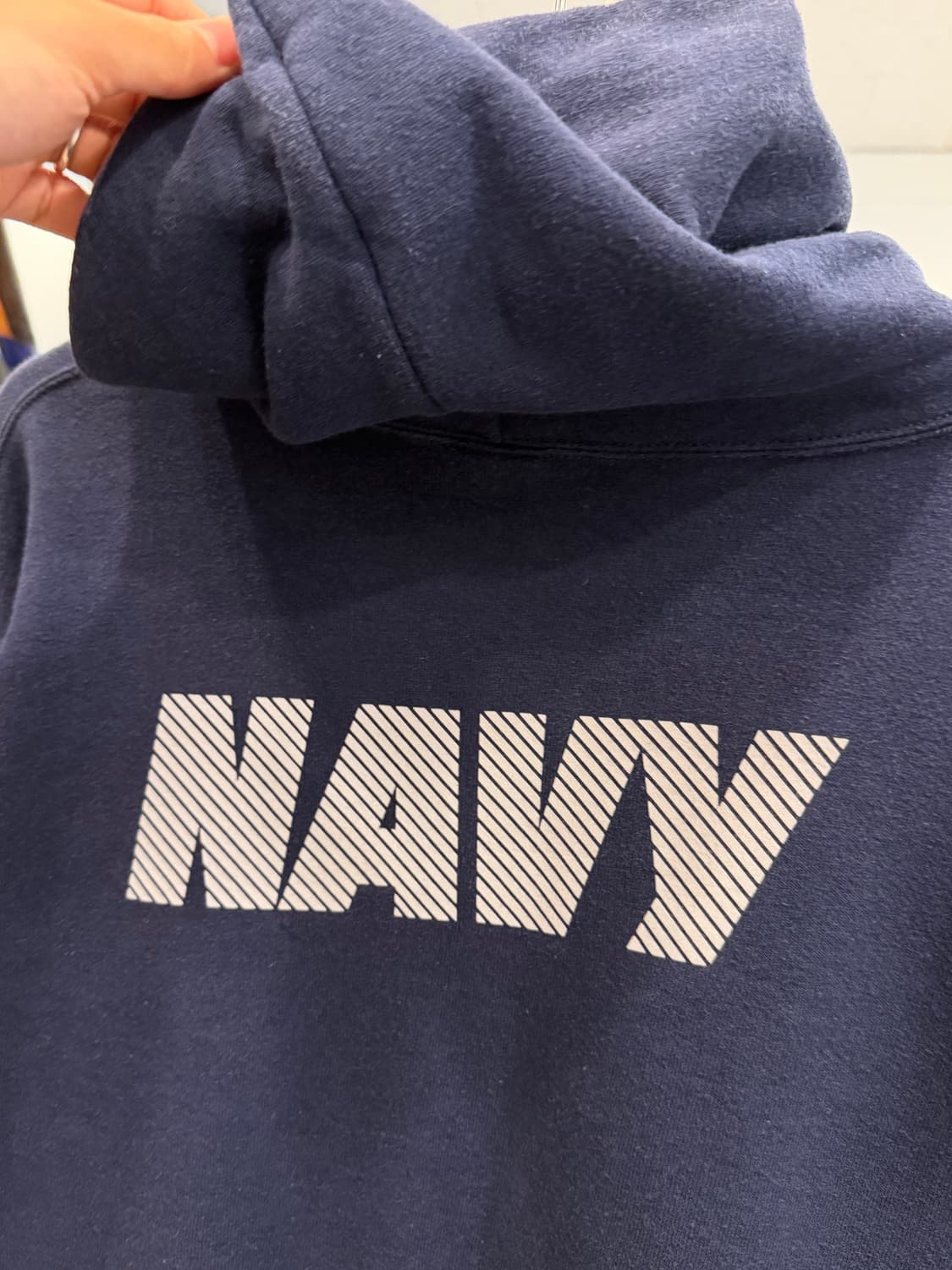 90s Soffee U.S.Navy 미해군 스웻 후드 (USA) 상품이미지7