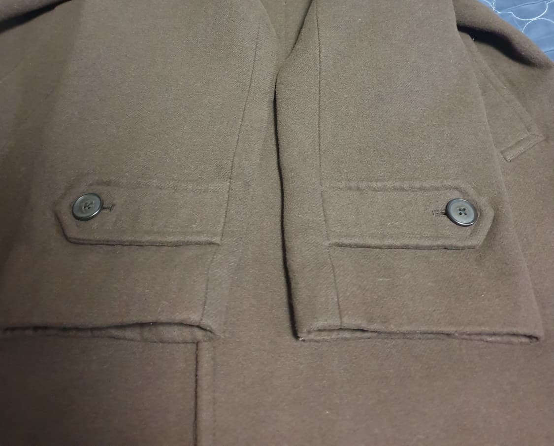 유니클로 미니멀 발마칸코트 다크브라운 (XL) 상품이미지3