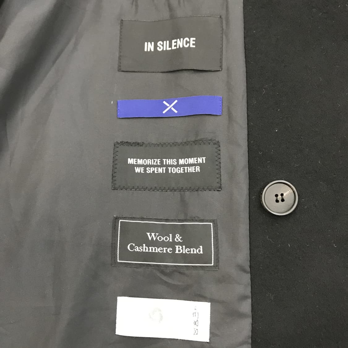 인사일런스 x 분트 캐시미어 더블 모직코트 [M] 상품이미지4