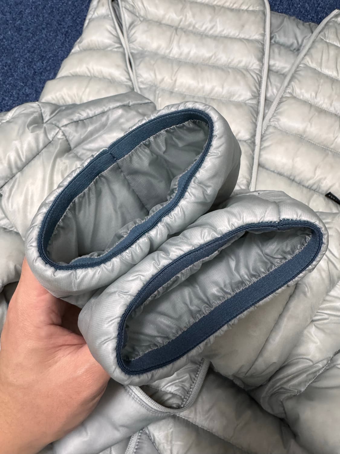 시에라디자인 뮤어 경량패딩 라이트그레이 상품이미지7