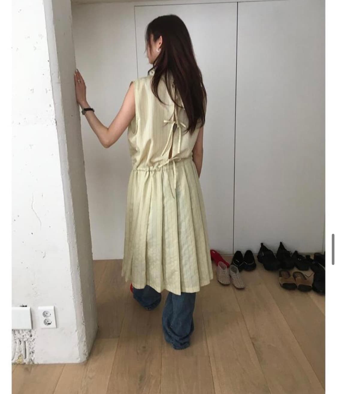 [새상품] 마크들리 드윌 플리츠 레이어드 원피스 / 빈티지원피스 상품이미지10