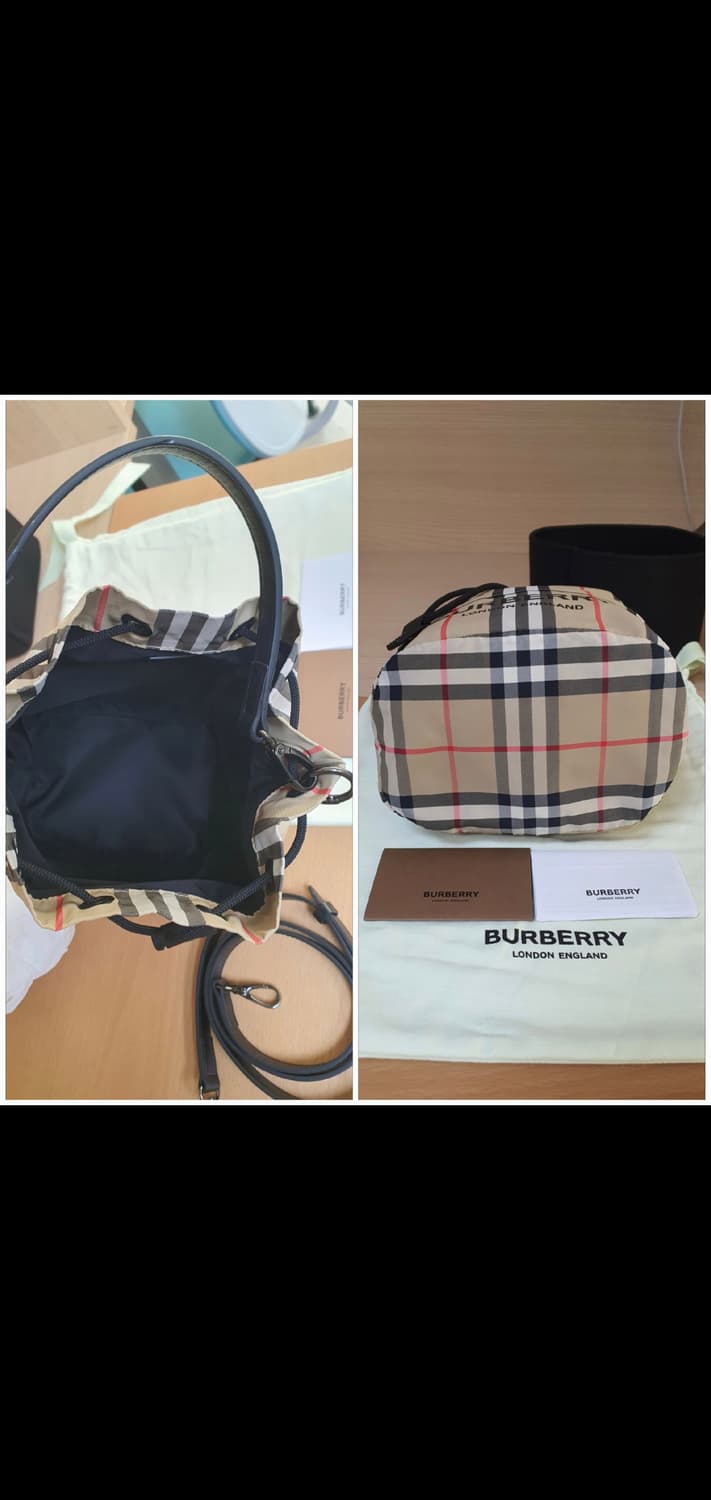 버버리 포이베 버킷백/크로스백 새상품급 정품(감정O) 상품이미지9