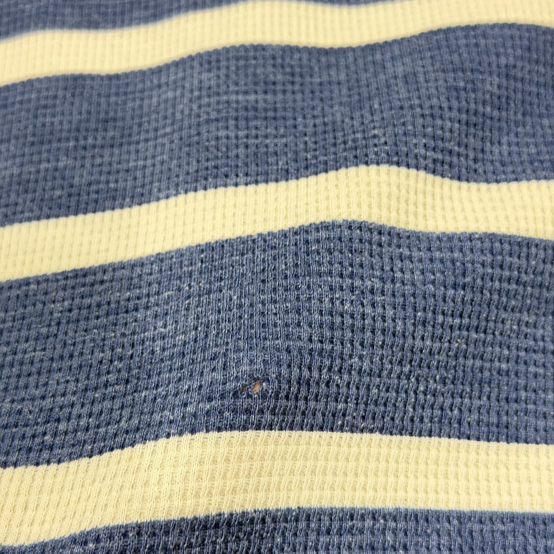 폴로 랄프로렌 와플 스트라이프 엄성현깔 긴팔티 XL 상품이미지4