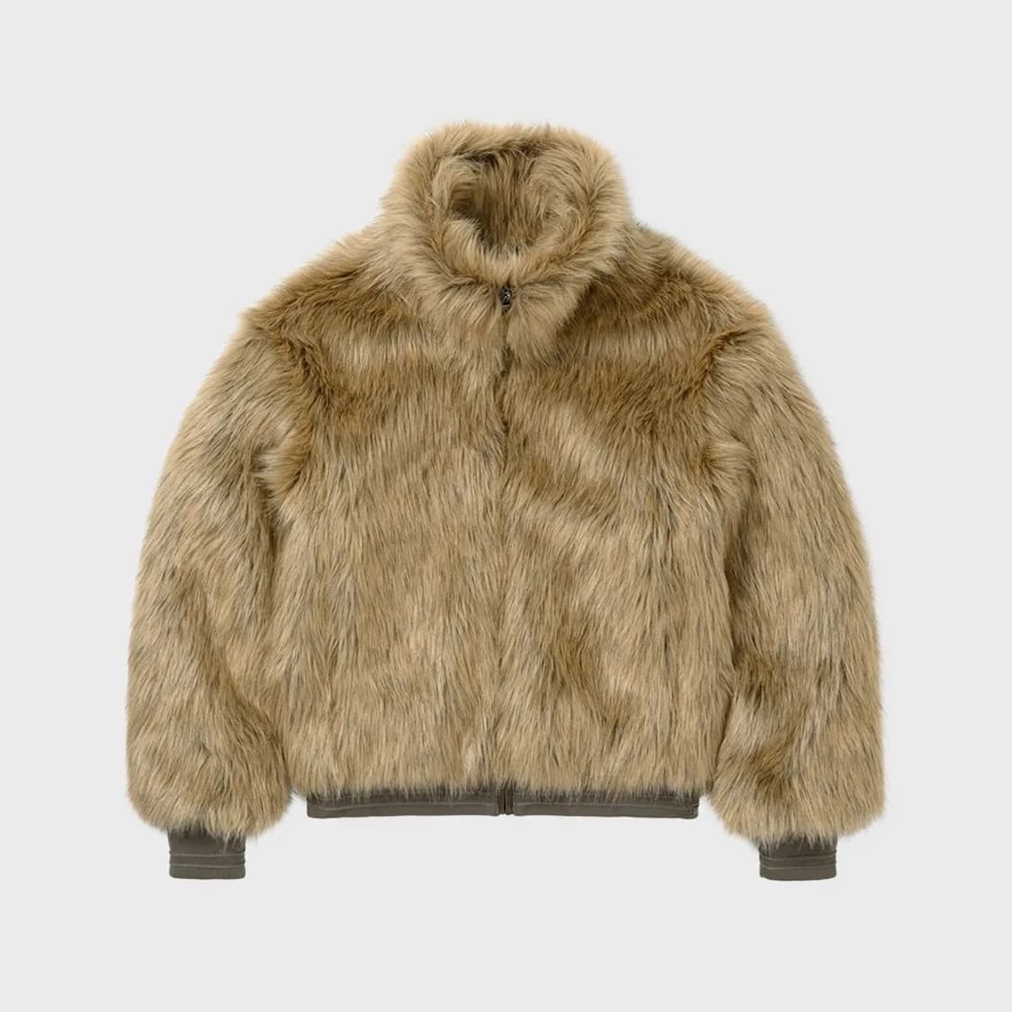 웰빙익스프레스 브라운 퍼자켓 상품이미지2