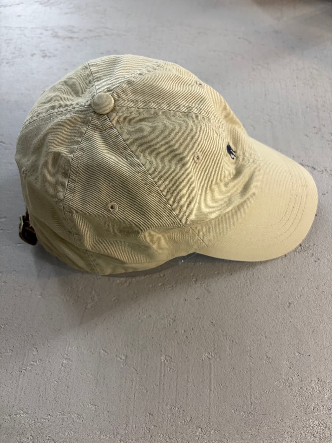 폴로 랄프로렌 베이지 볼캡 상품이미지5
