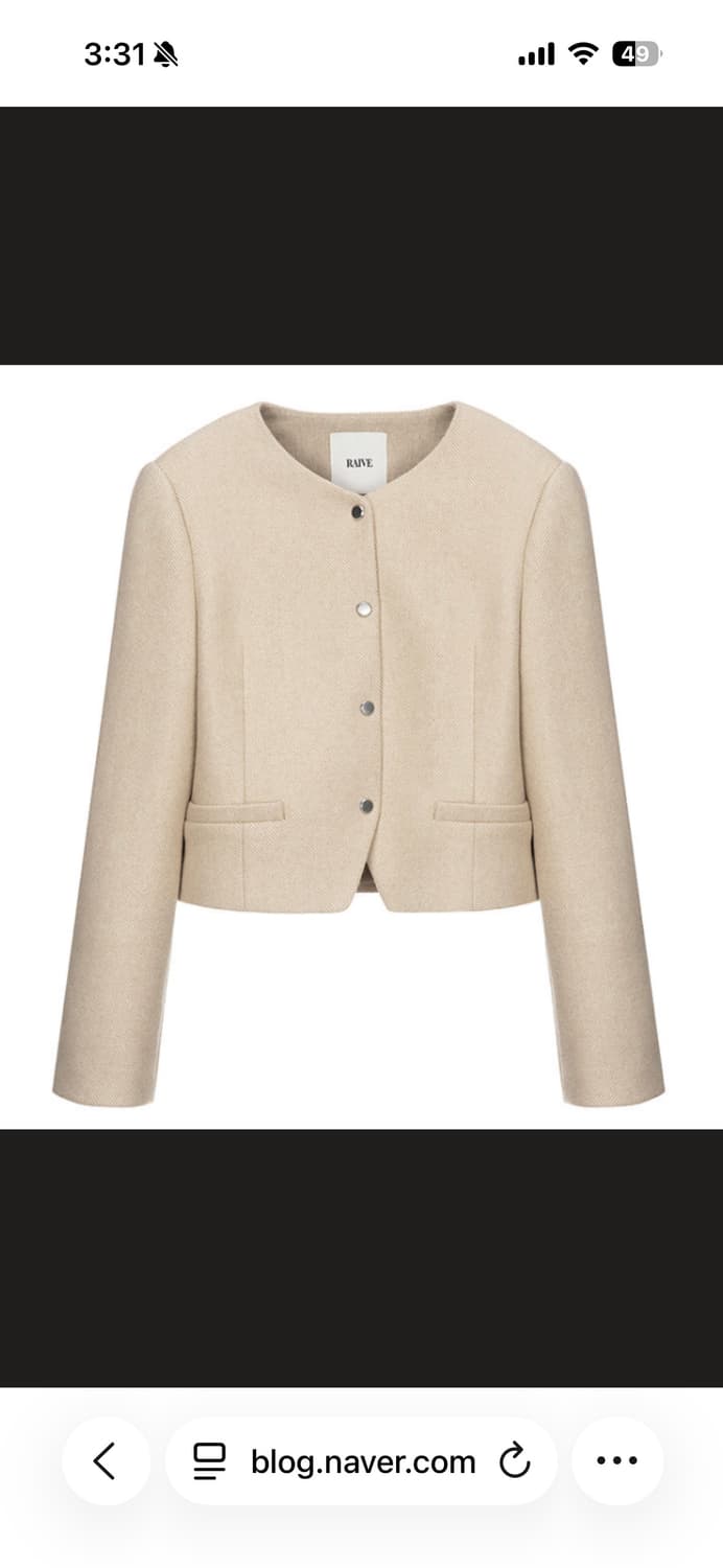 RAIVE 레이브 자켓 상품이미지1