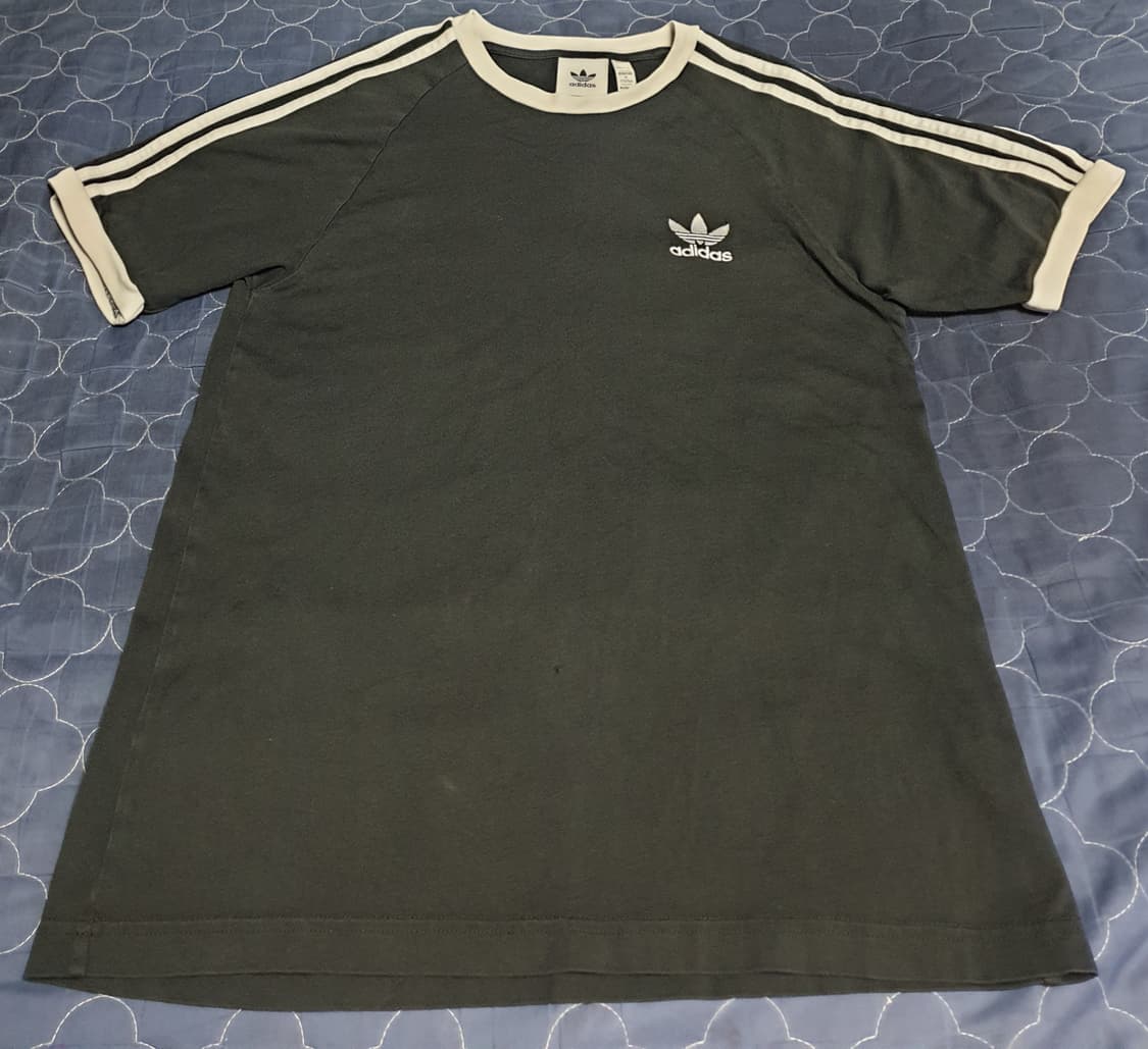 아디다스 파이어버드 클래식 3선 반팔티 블랙 (M) IA4845 상품이미지3