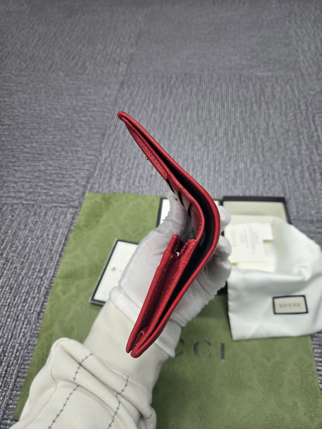 [특가][정품] 구찌 마몬트 GG 여성 반지갑 상품이미지6