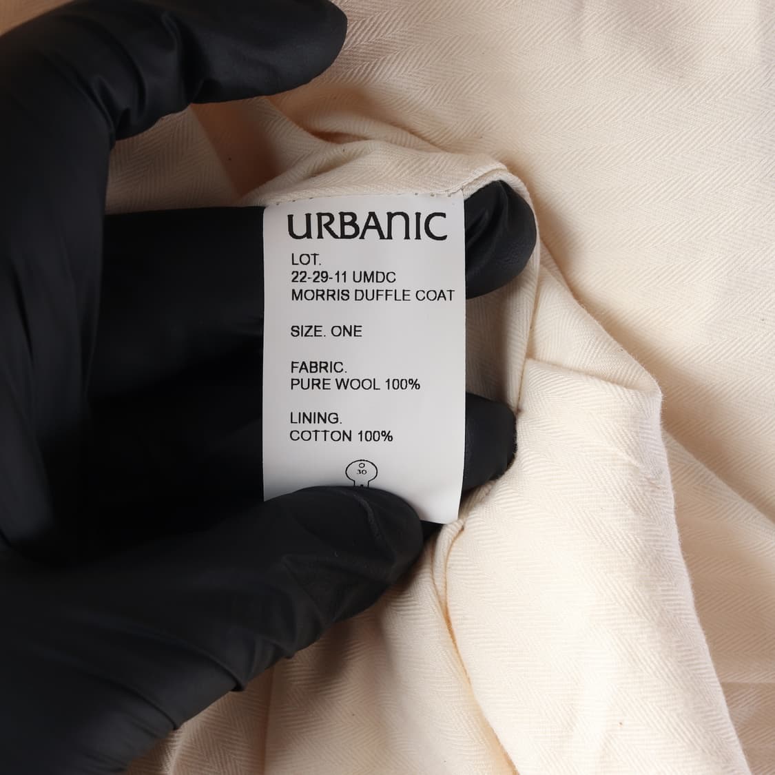 (새상품)얼바닉30 아이보리 부클 더플코트 떡볶이 코트
 상품이미지7