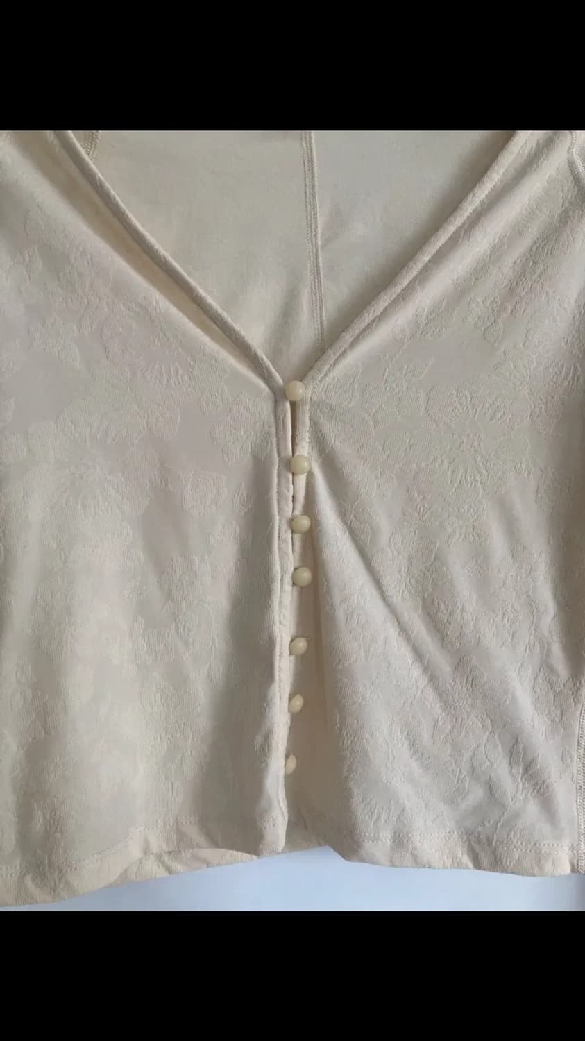 Free people 버튼탑 상품이미지3