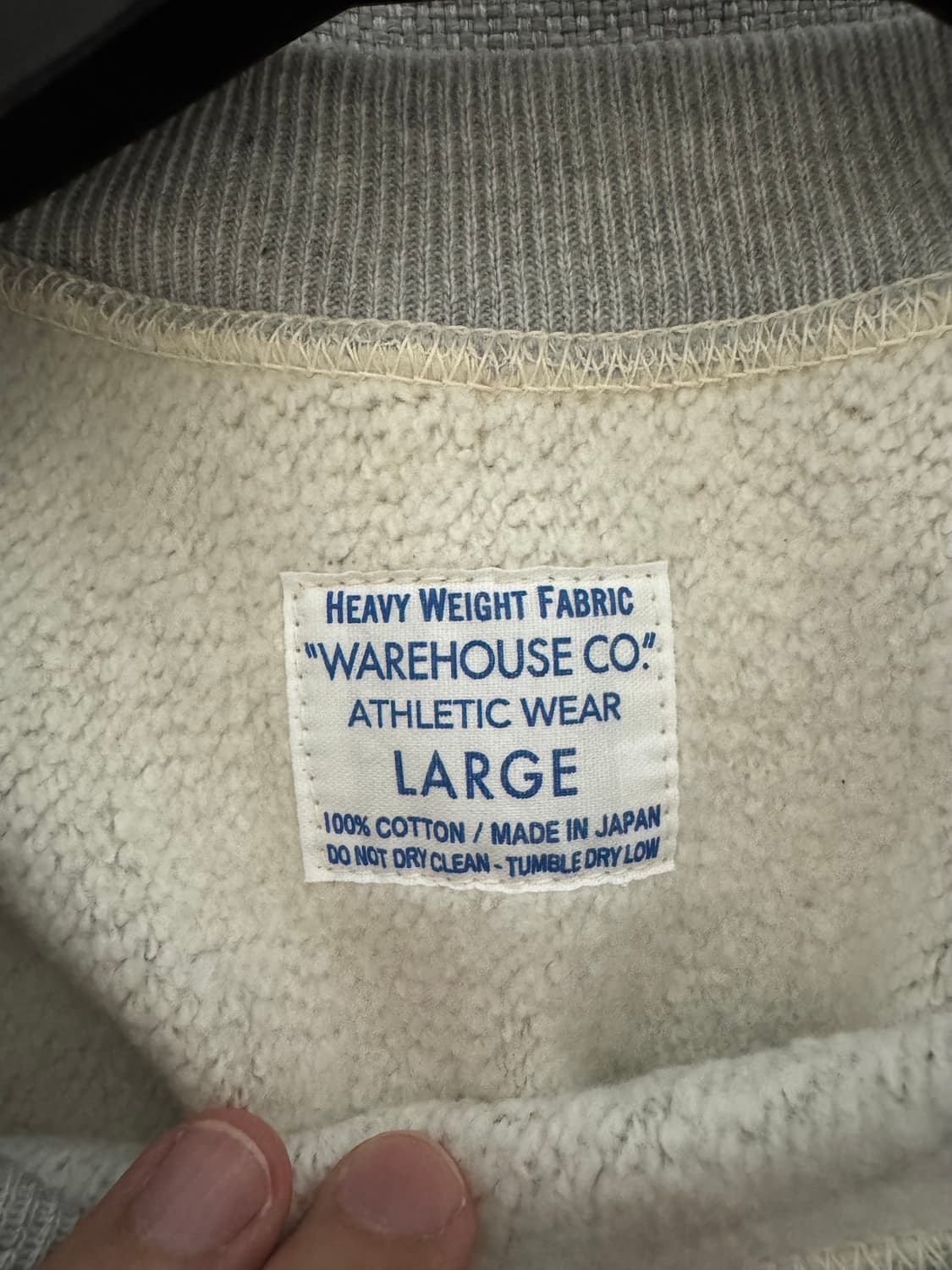 웨어하우스 483 스웻셔츠 라지 상품이미지2