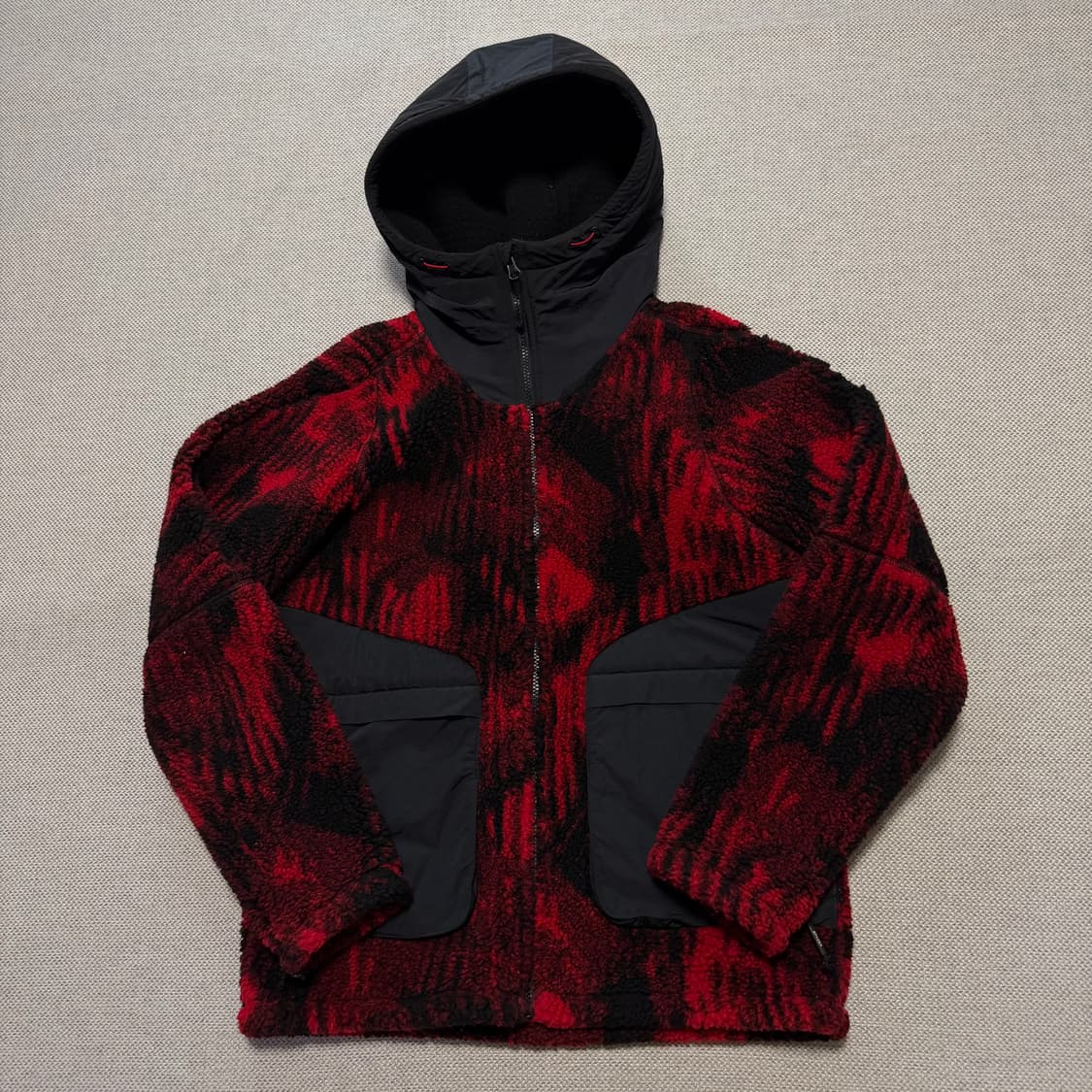 스파이더 풀오버 플리스 후드자켓 상품이미지1