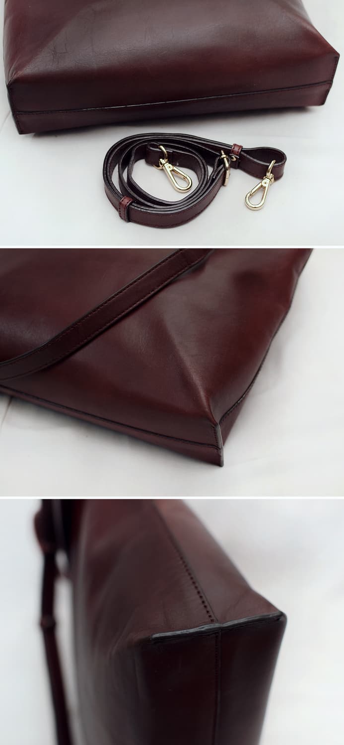 몽삭 (Monsac) 이태리 베지터블 뷰테로 레더 플랩 메신저백 상품이미지7