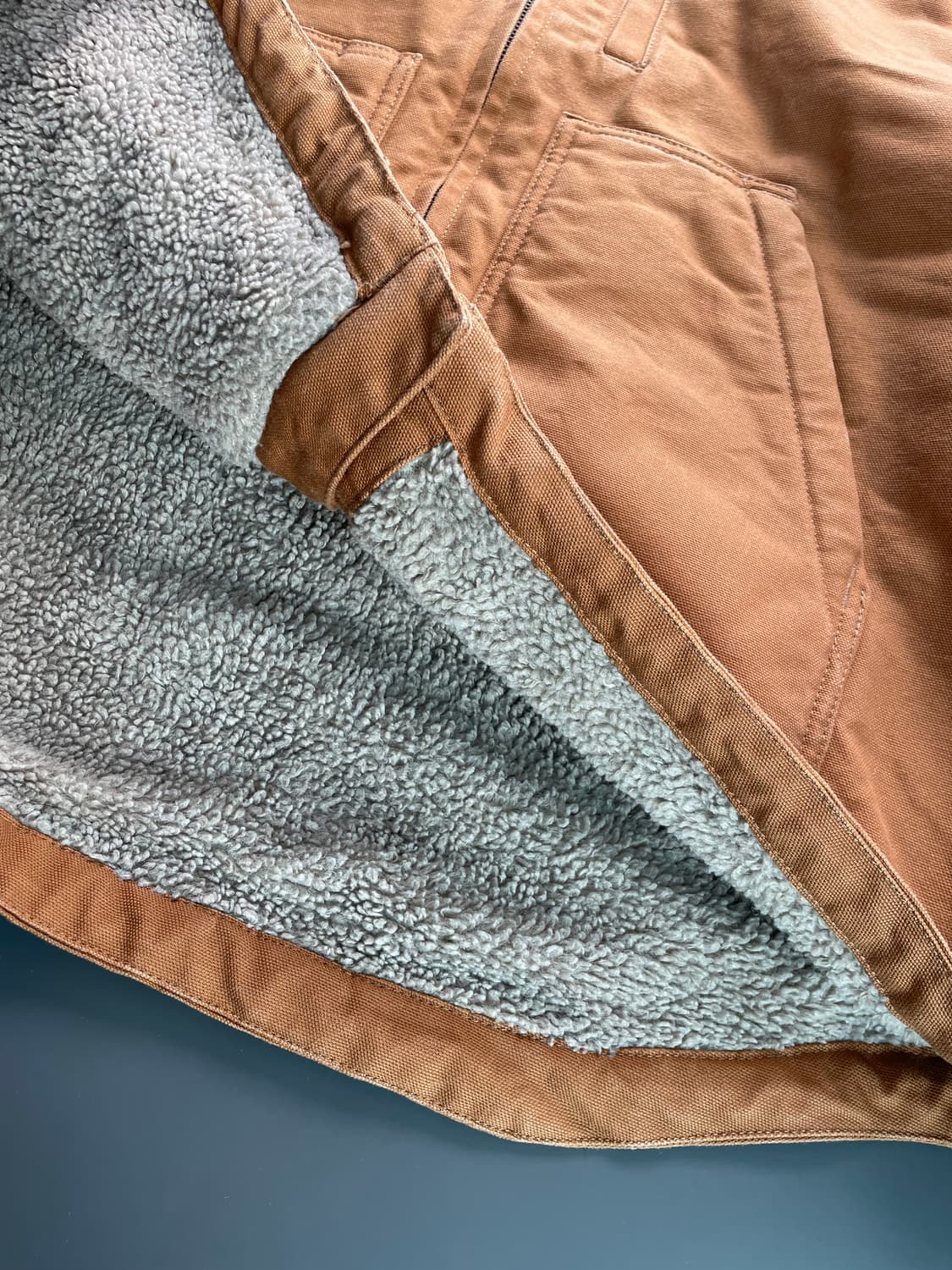 [L] 칼하트 덕 캔버스 쉐르파 베스트 조끼 상품이미지8