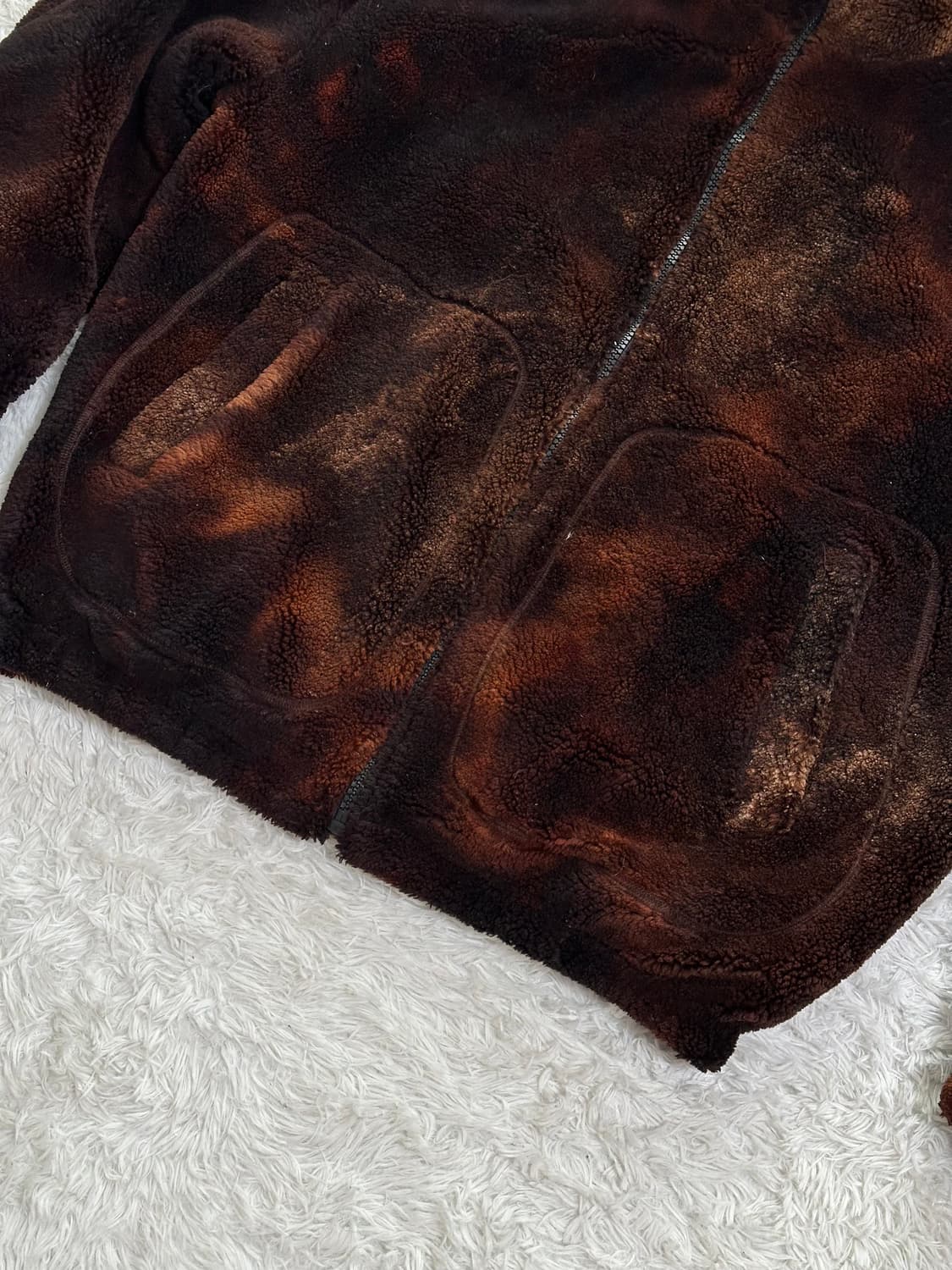 버카루 리버시블 후리스 후드 집업 L/100 상품이미지9