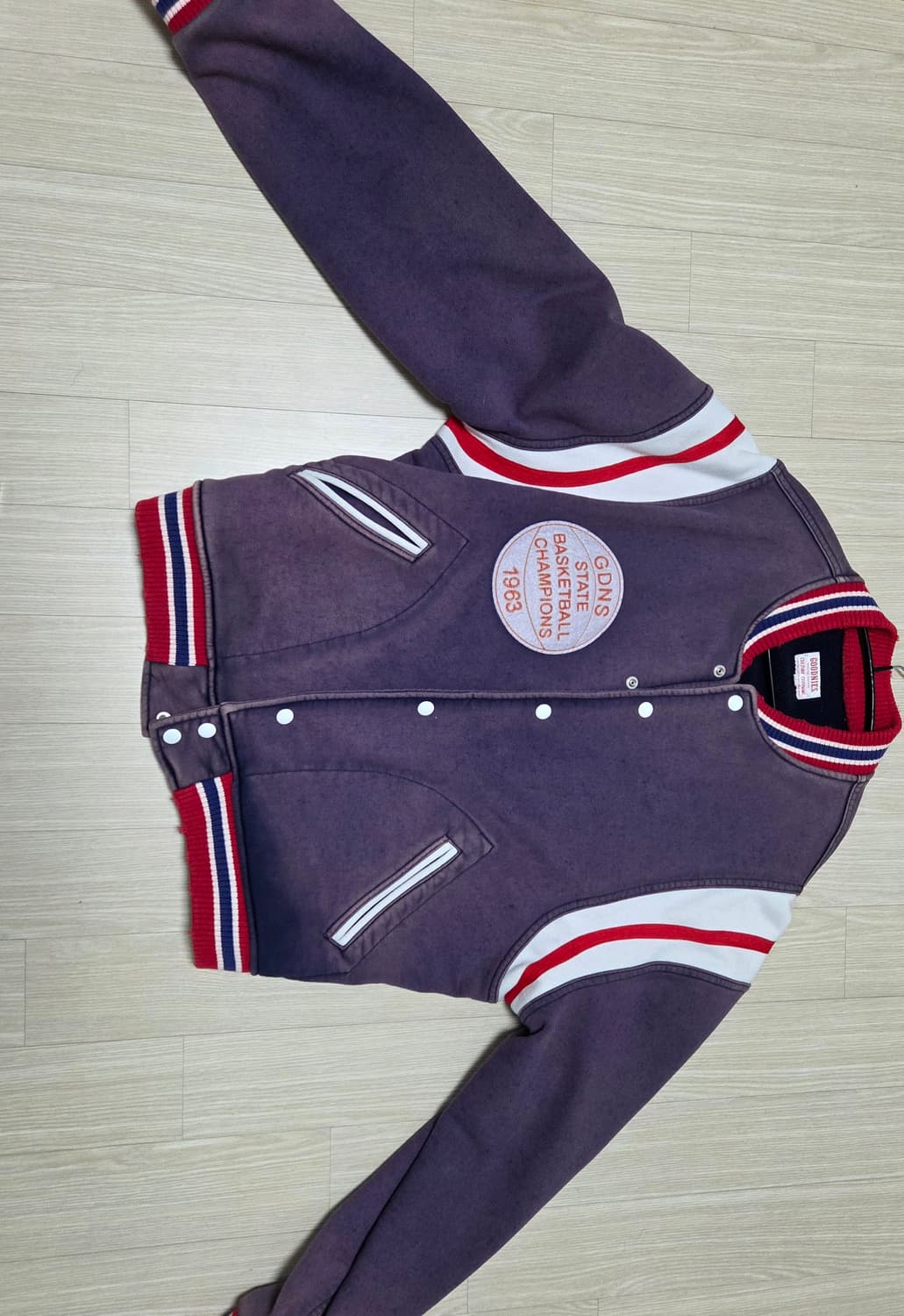 [GOODNIES] 빈티지 스웻 바시티 자켓 팝니다@@ 상품이미지4