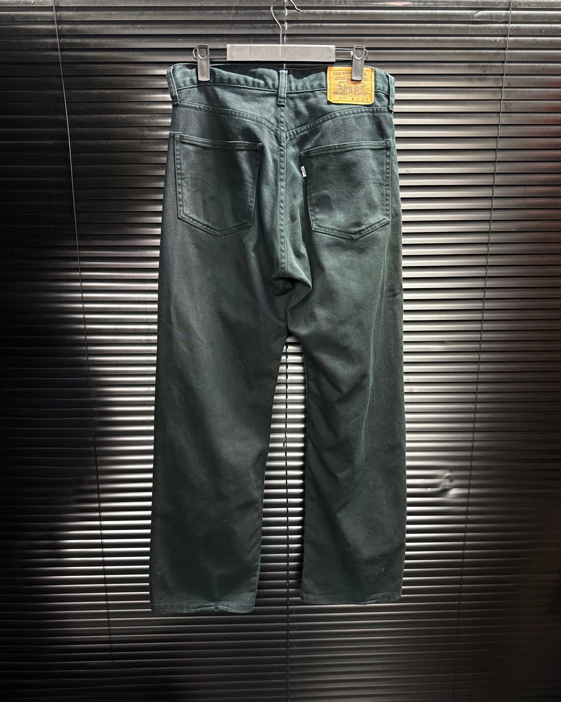 리바이스 512 세미 와이드 팬츠 바지 32 블랙 워크 화이트탭 빈티지 상품이미지4