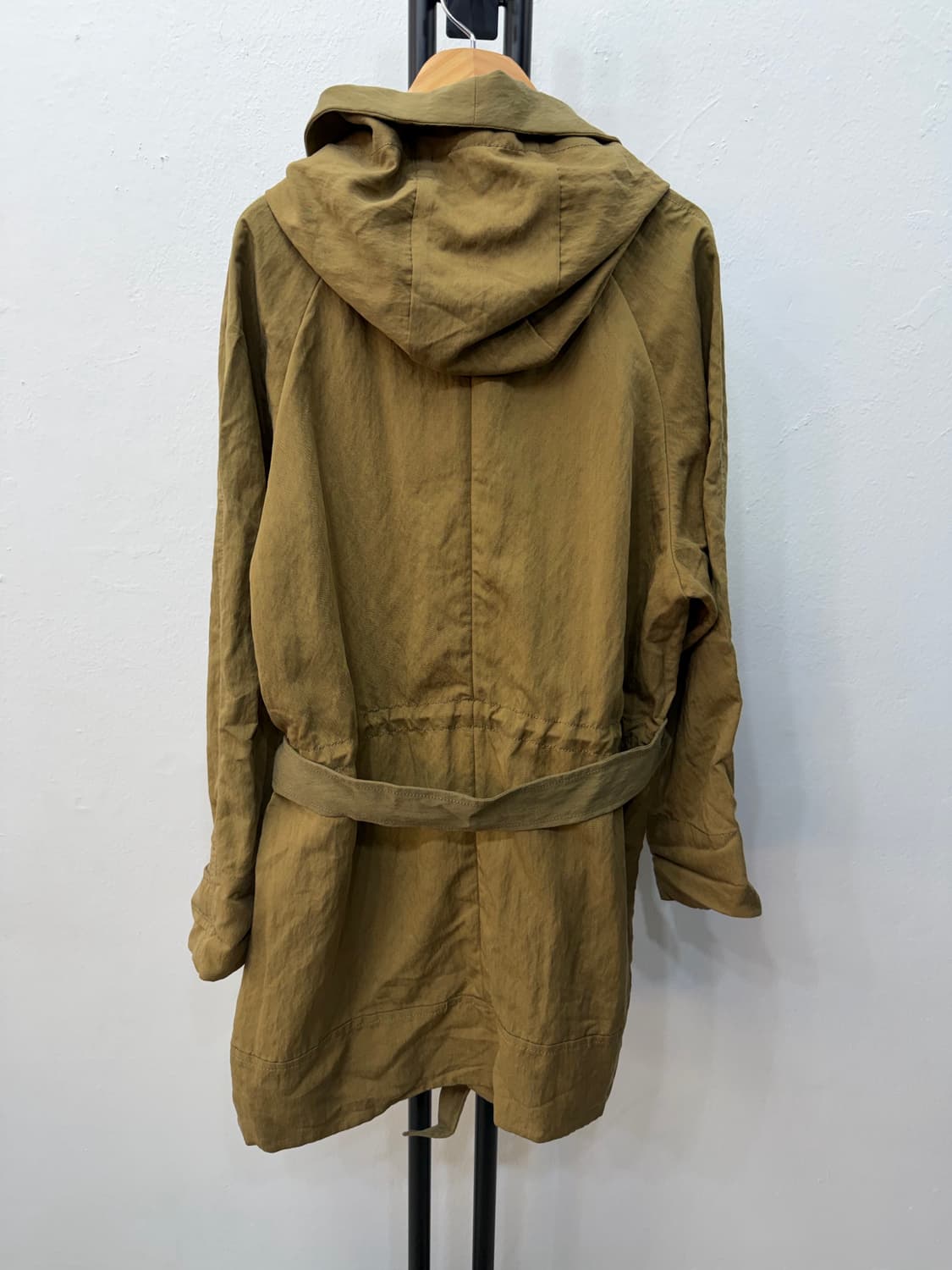 정품) 아떼 바네사브루노 오버핏 카키 야상 자켓 36  상품이미지5