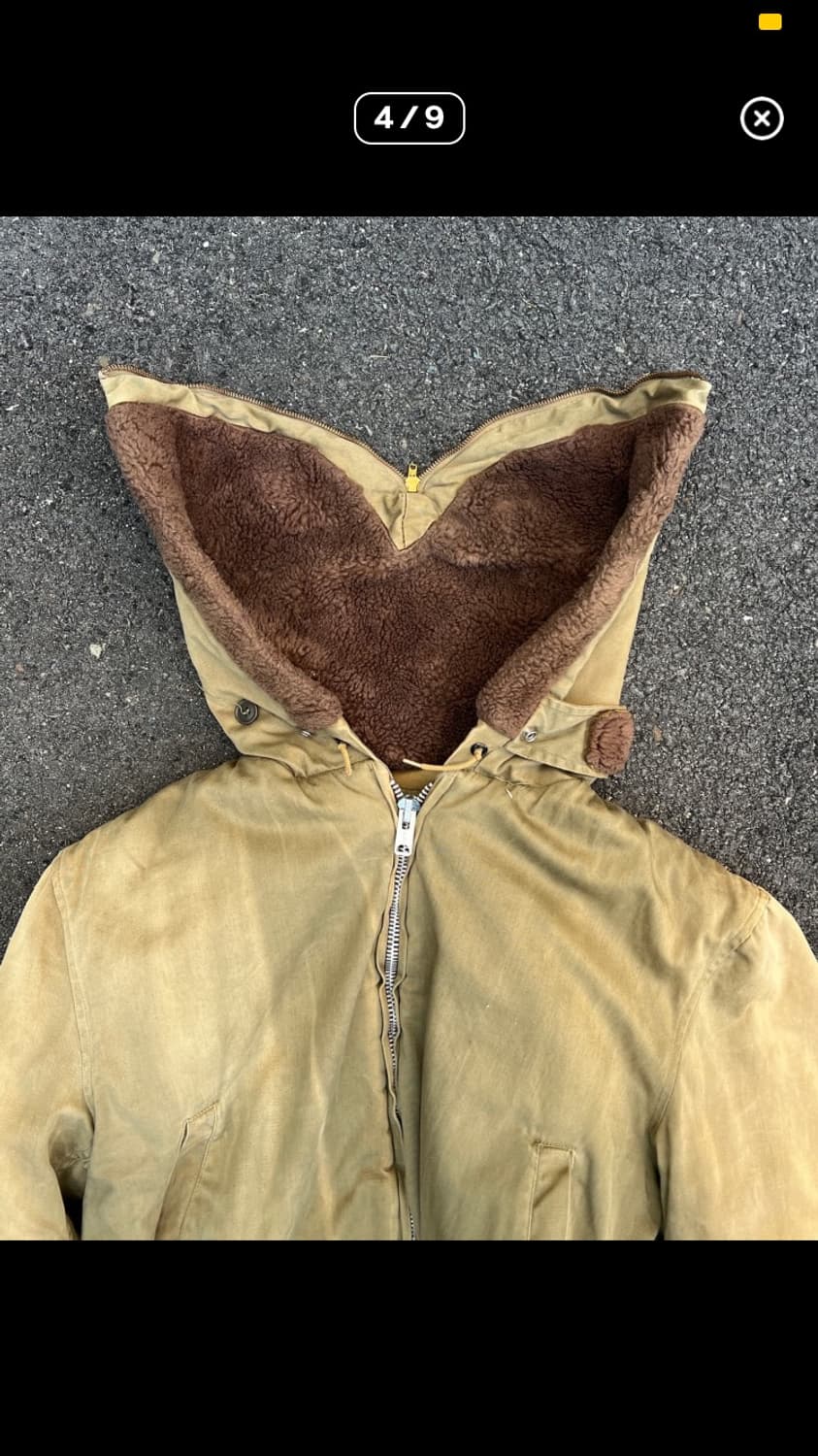 70s 선페이드 밀리터리 파카 상품이미지7