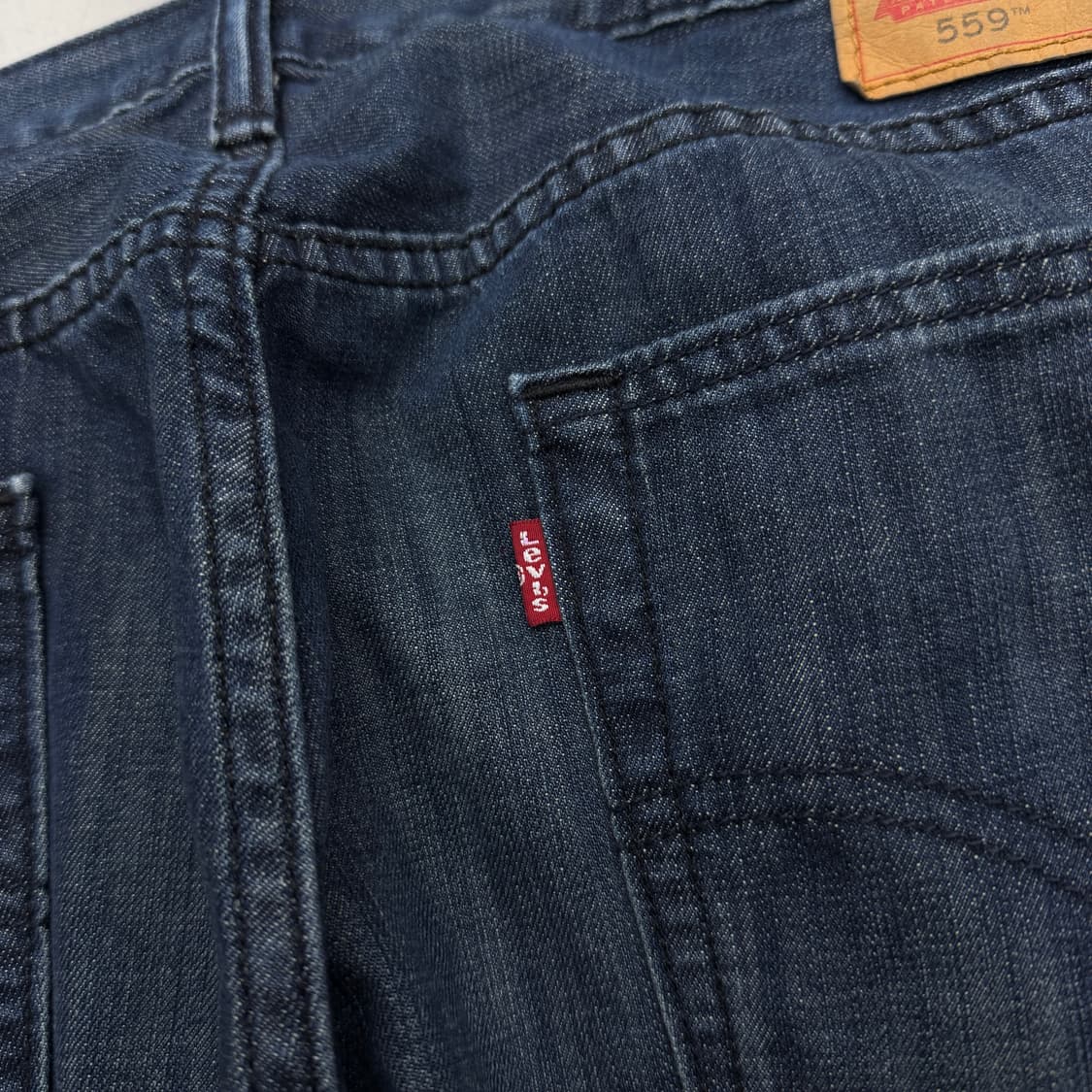 리바이스 559 새깅 워싱 스케이터 와이드 데님팬츠 상품이미지7
