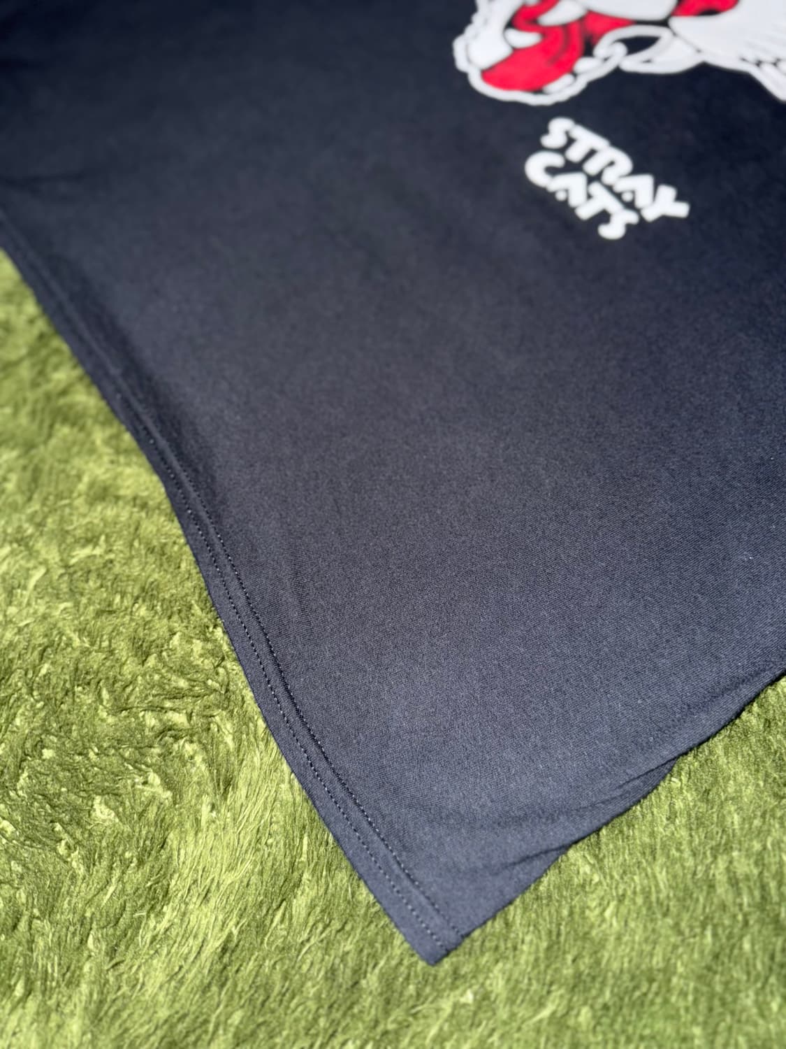 Stray Cats 스트레이 캣츠 튜블러 오리지널 그래픽 티셔츠 블랙 상품이미지5