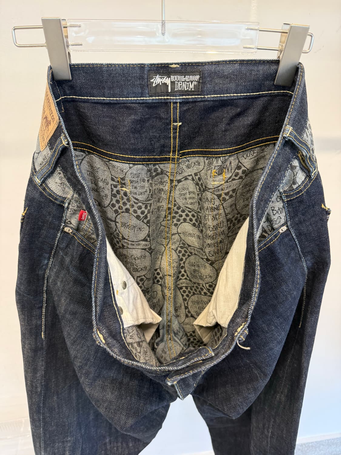 Stussy Pattern Denim Jeans  상품이미지9
