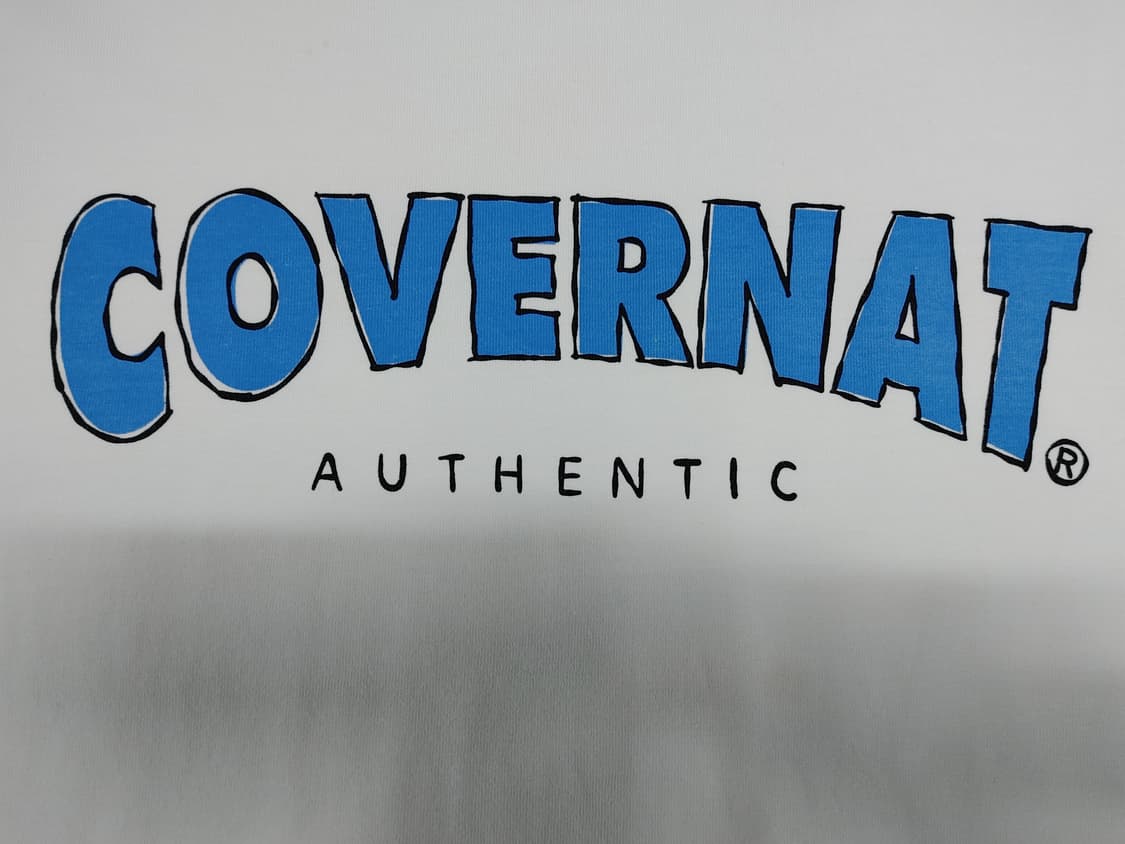 COVERNAT 커버낫 블루로고 반팔라운드티 상품이미지3