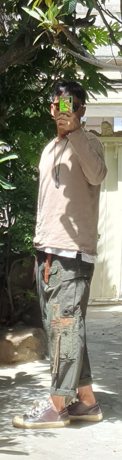 m65 팬츠 빈티지 커스텀 [업그레이드버전 /초기형/사이드지퍼/썬페이딩 상품이미지7