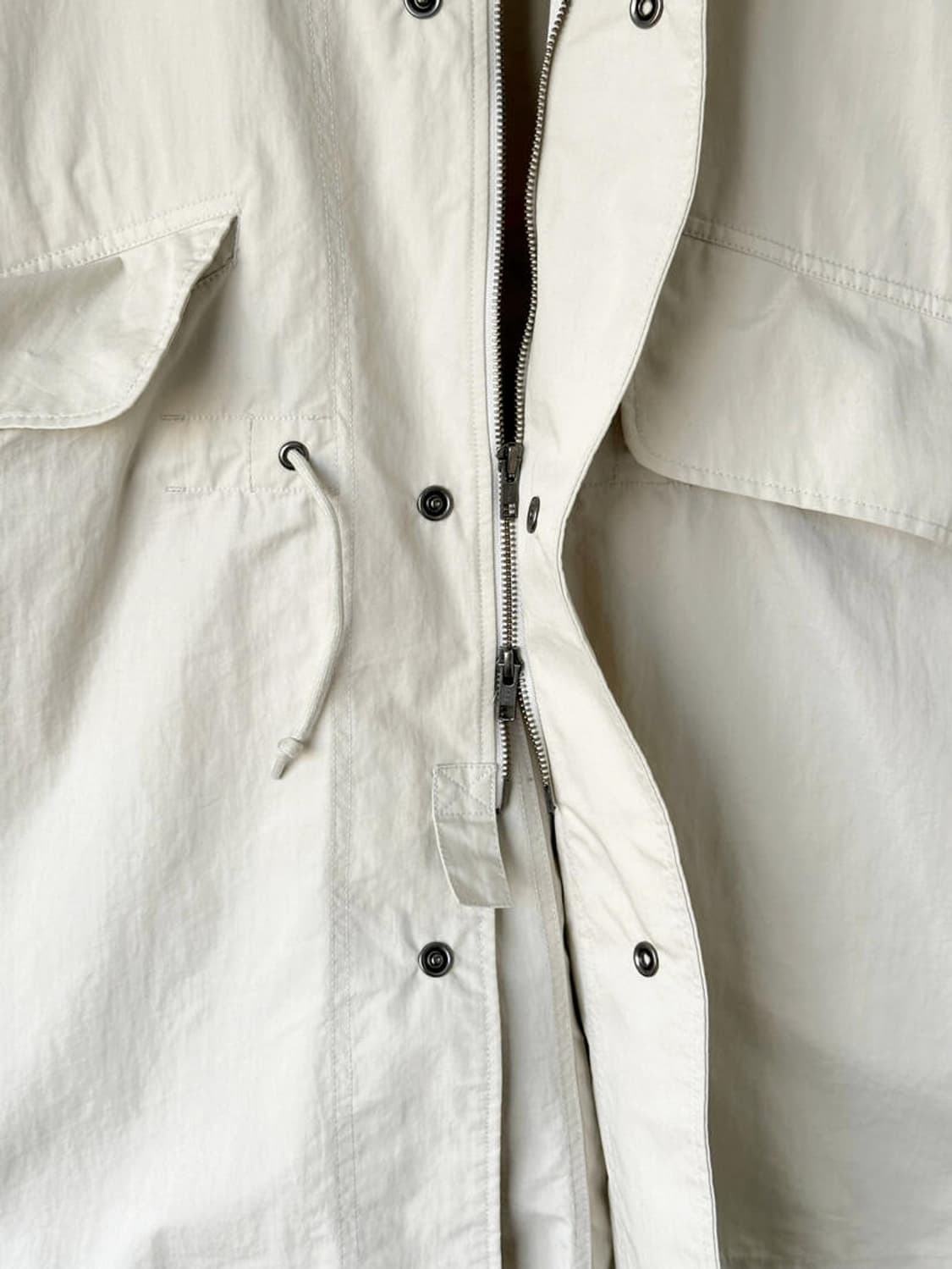 mhl 코튼 나일론 피쉬테일 파카 상품이미지6