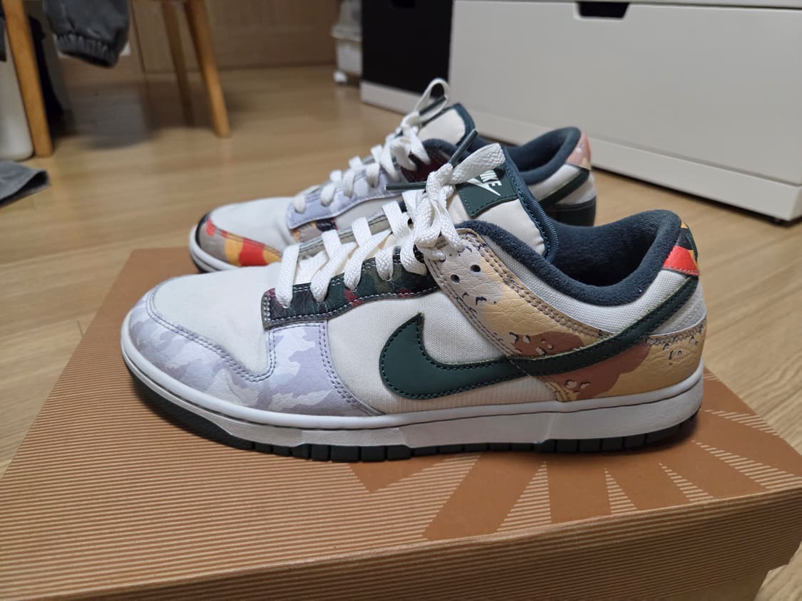 나이키 덩크 로우 SE 세일 멀티 카모 상품이미지3