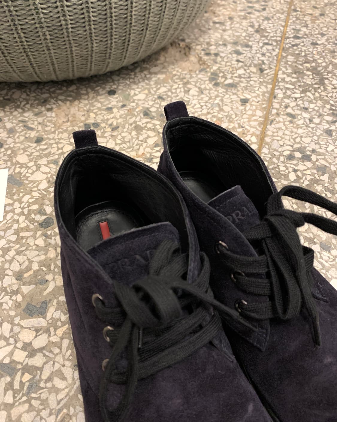 프라다 스포츠 스웨이드 스니커즈 상품이미지5